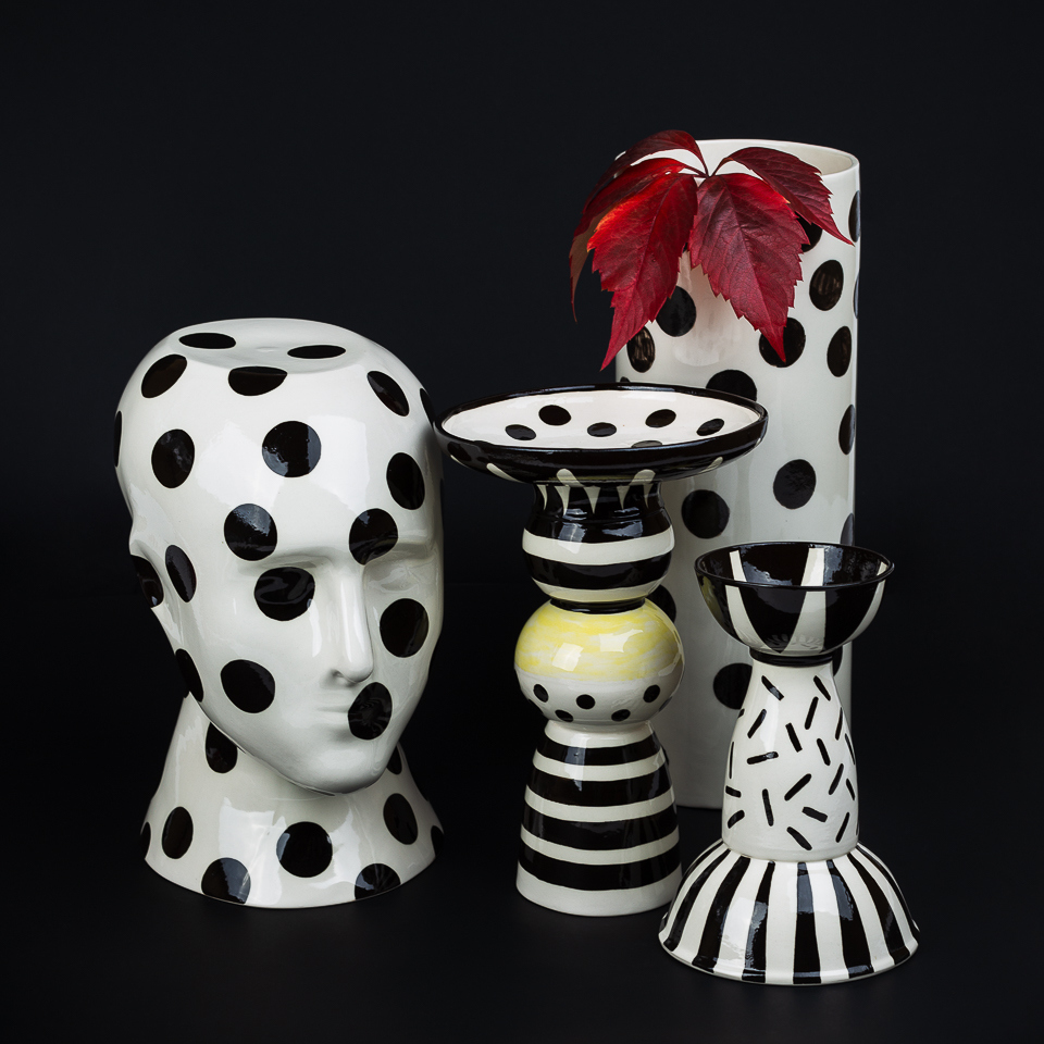 Ваза "Голова" горох - изображение 3