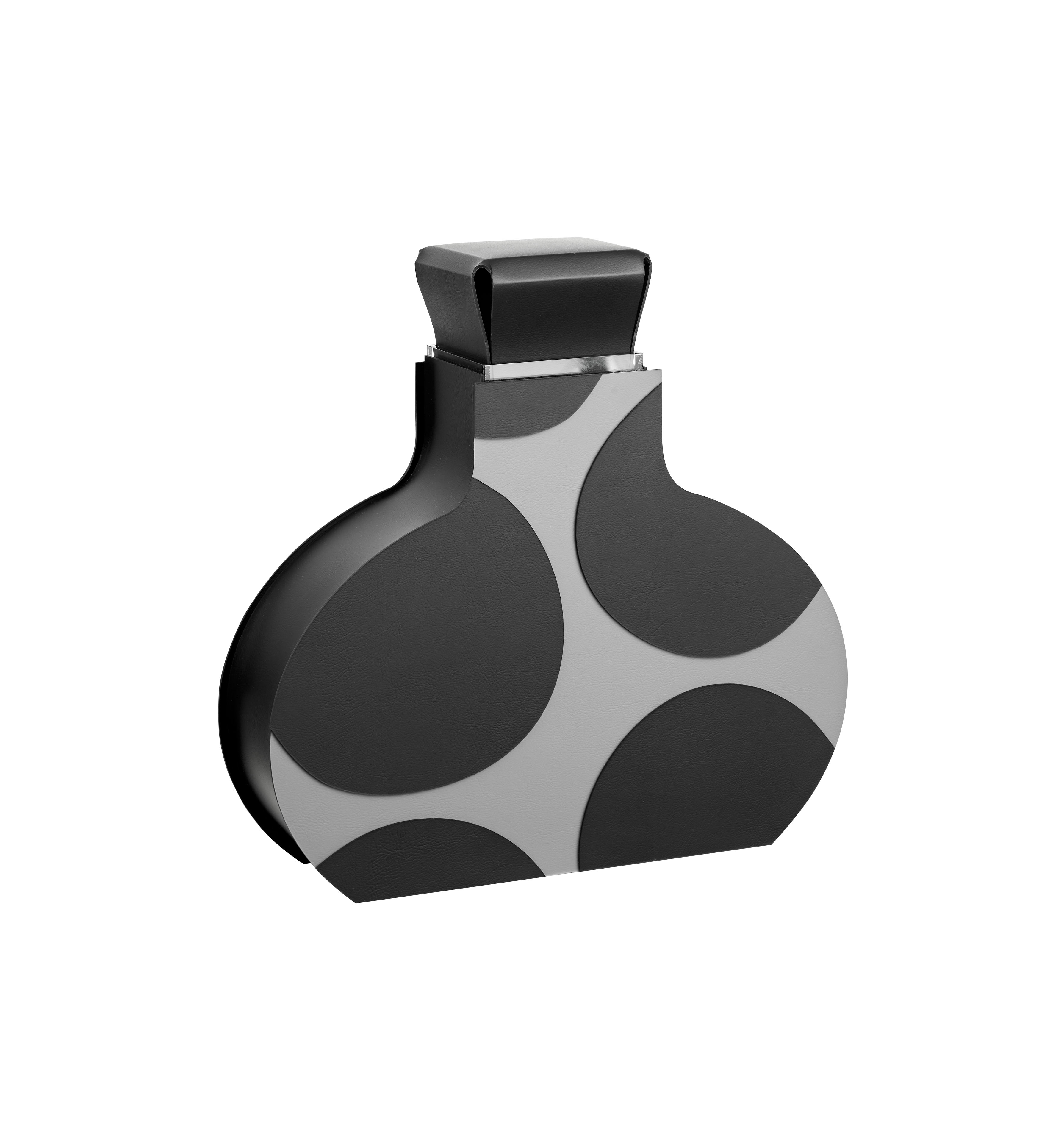 Ваза Otto Mod. 1.1  (01-Black/03-Grey) - изображение 1