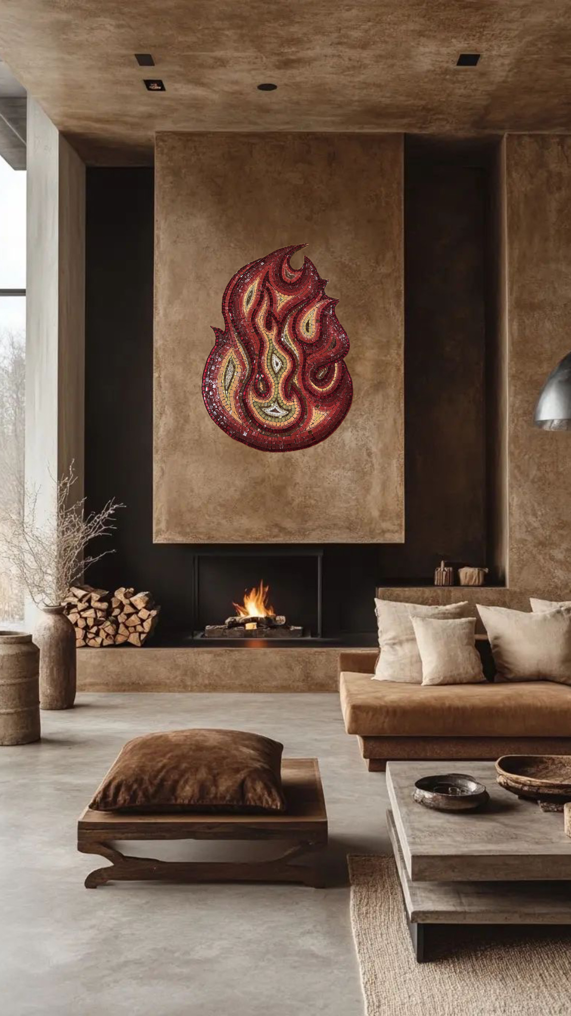 Мозаика "Стихия огня" - изображение 4