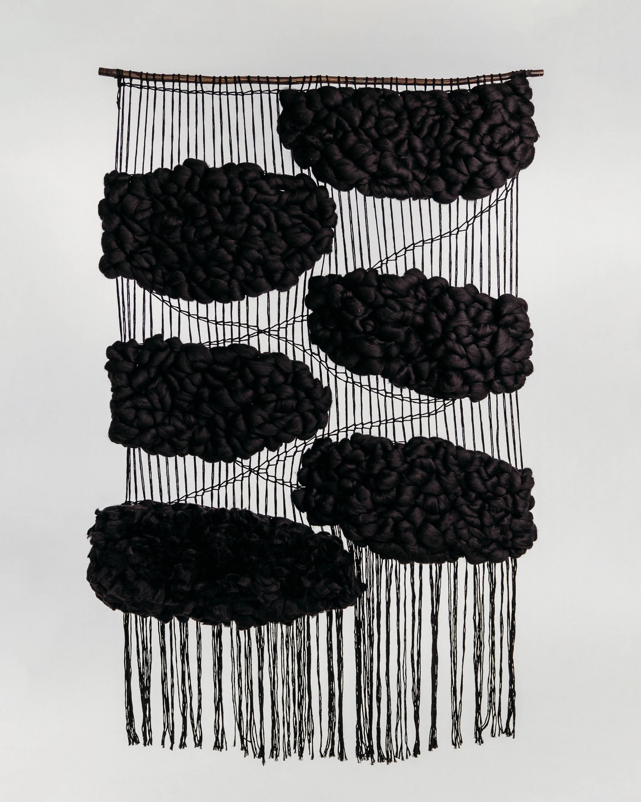 Гобелен "Облака" черный - изображение 3