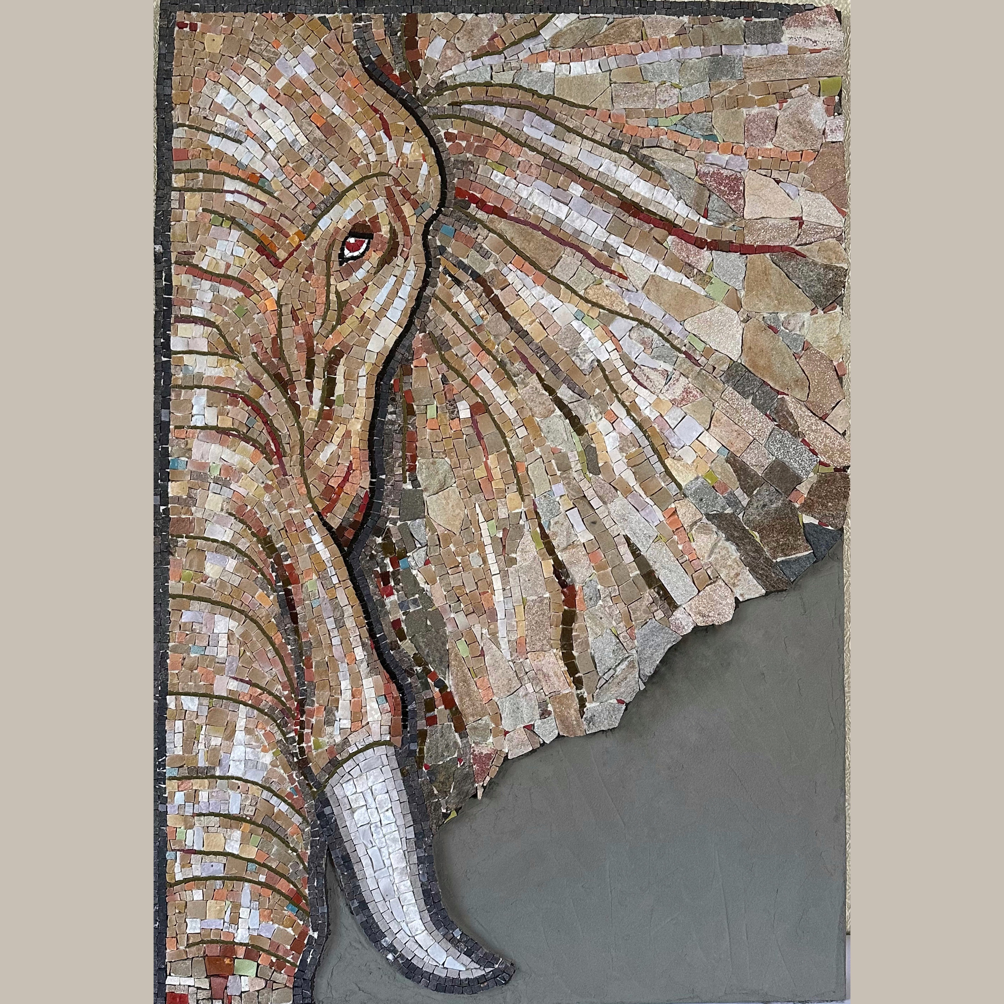 Мозаика "Слон" - изображение 1