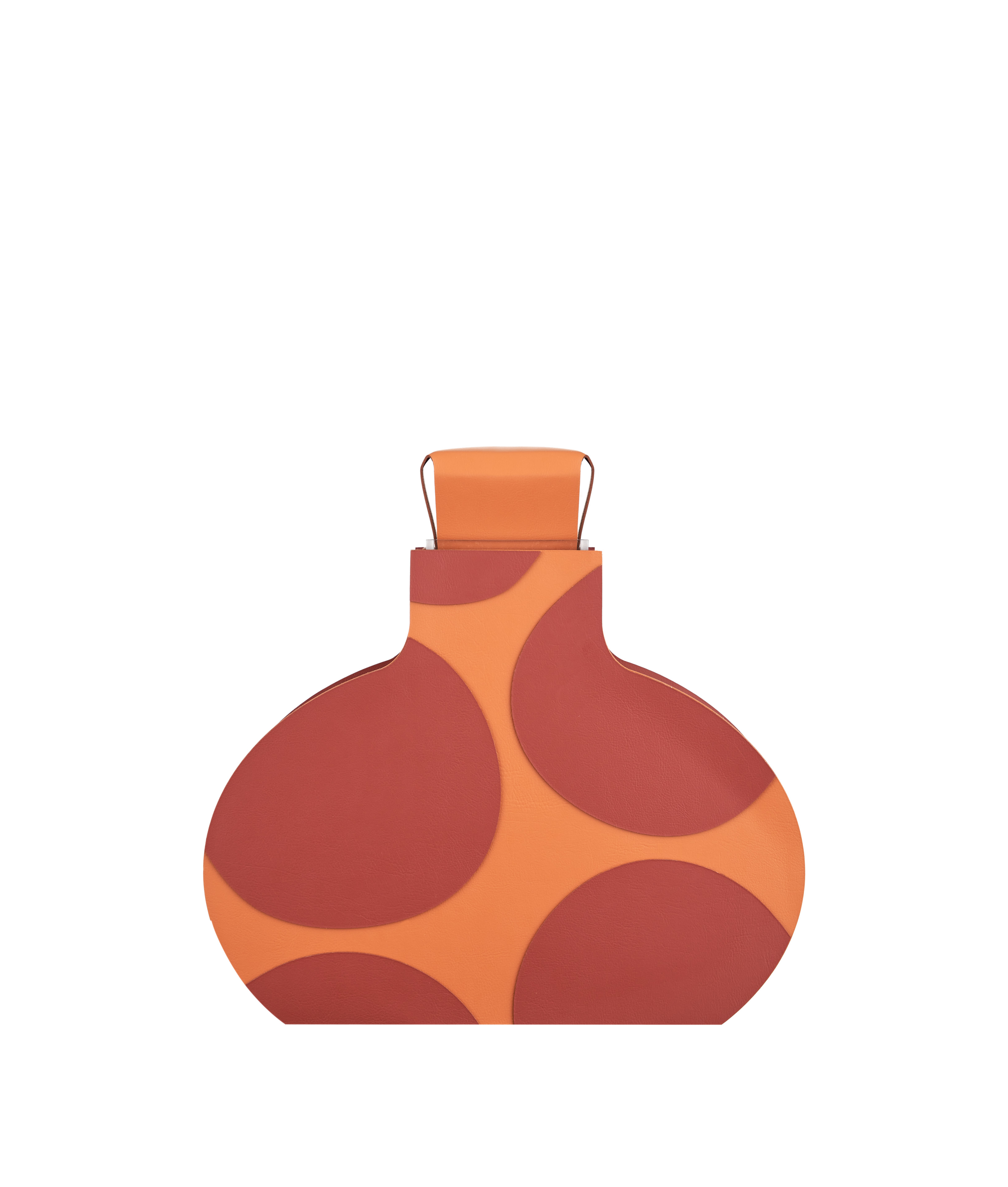 Ваза Otto Mod. 1.1 (09-Cognac/30-Bordeaux) - изображение 1