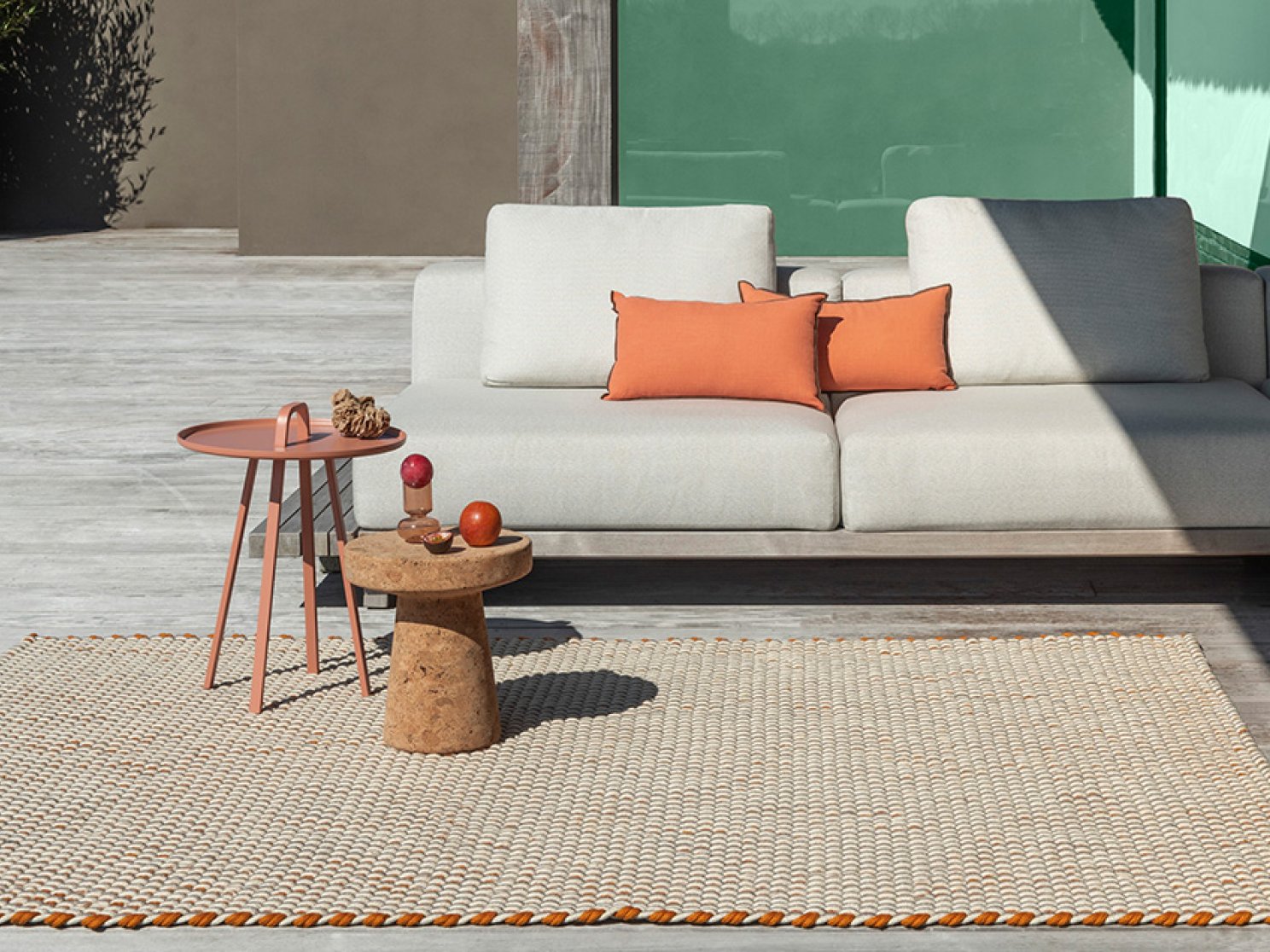 Ковер Lace Tricolore white sand mango 496901 - изображение 1