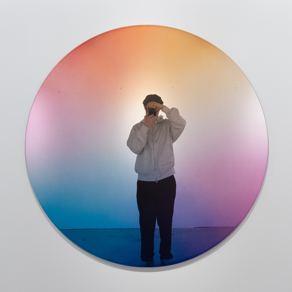 Зеркало Air Mirror Round Oxide Rose Gold - изображение 3