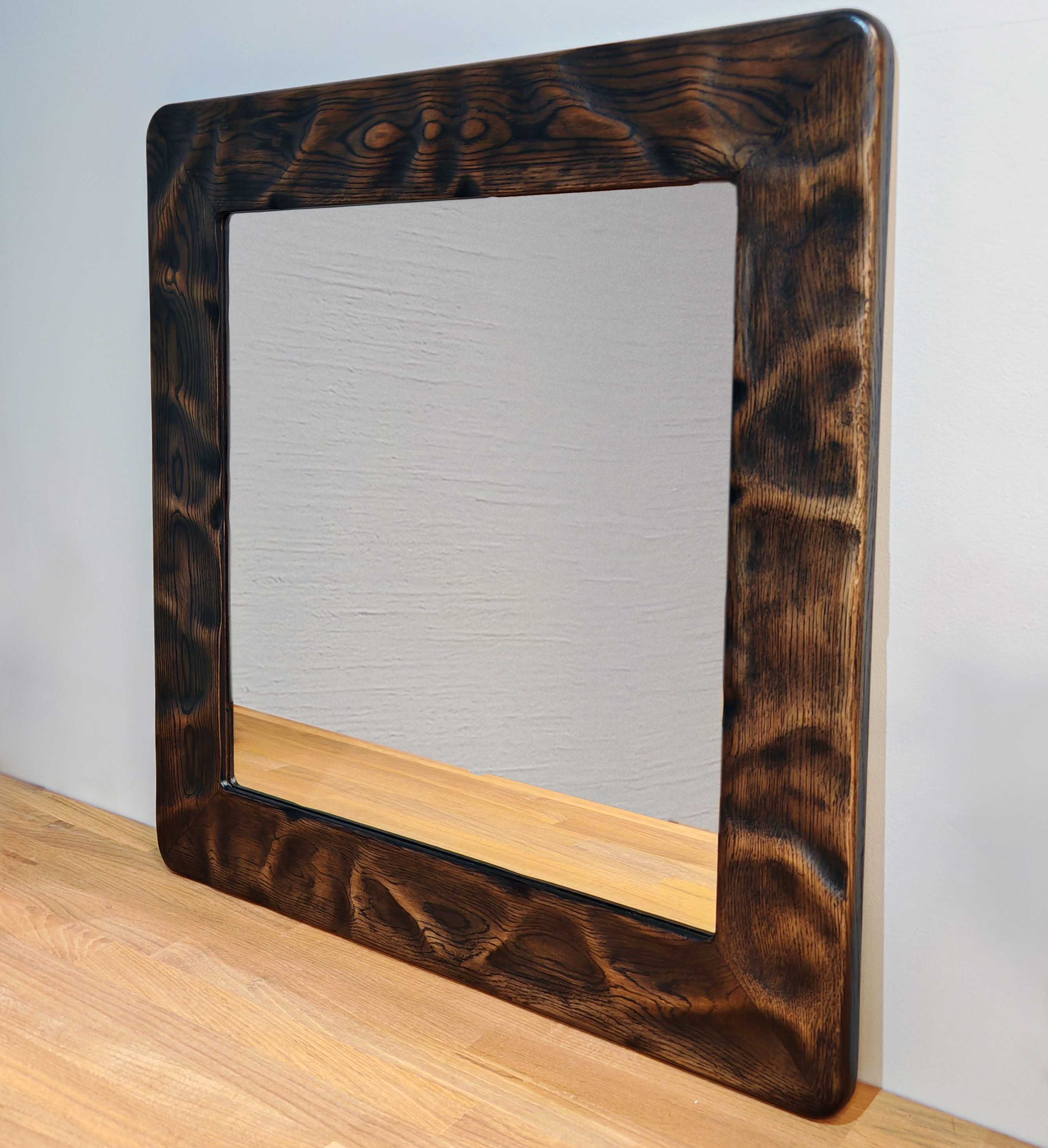 Зеркало дубовое квадратное - изображение 1