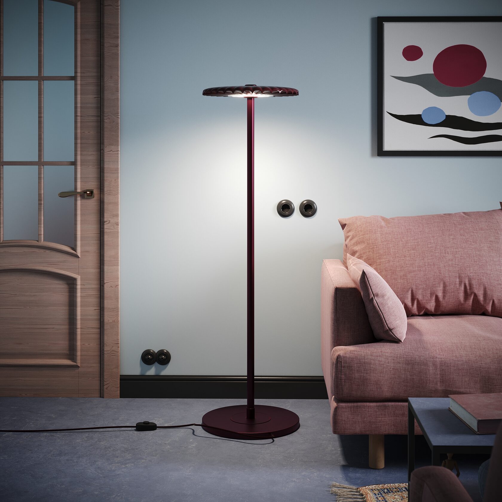 Керамический торшер Ruby Bonnet - изображение 4