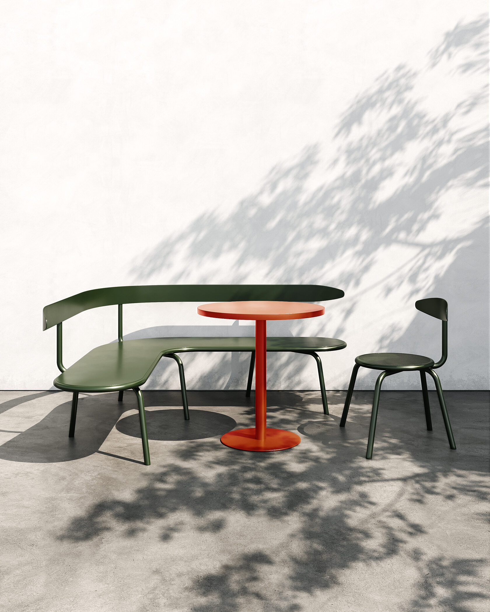 Скамейка со спинкой SPIDER - изображение 3