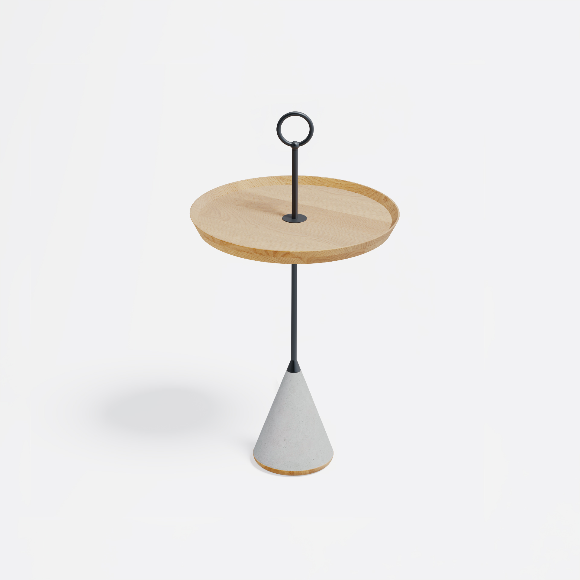 Журнальный столик Pin с кольцом 