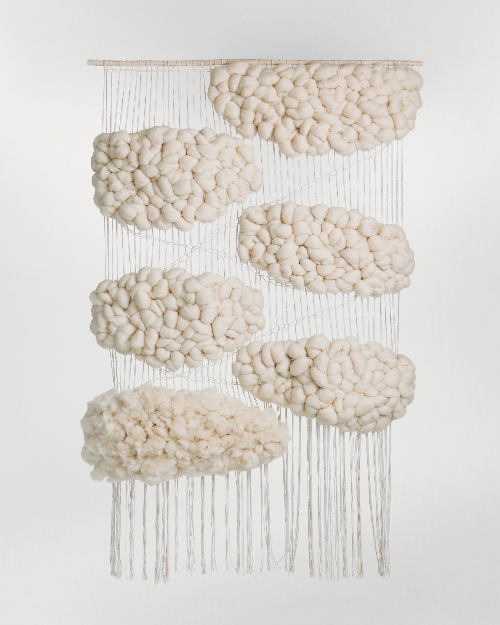 Гобелен "Облака" белый - изображение 3