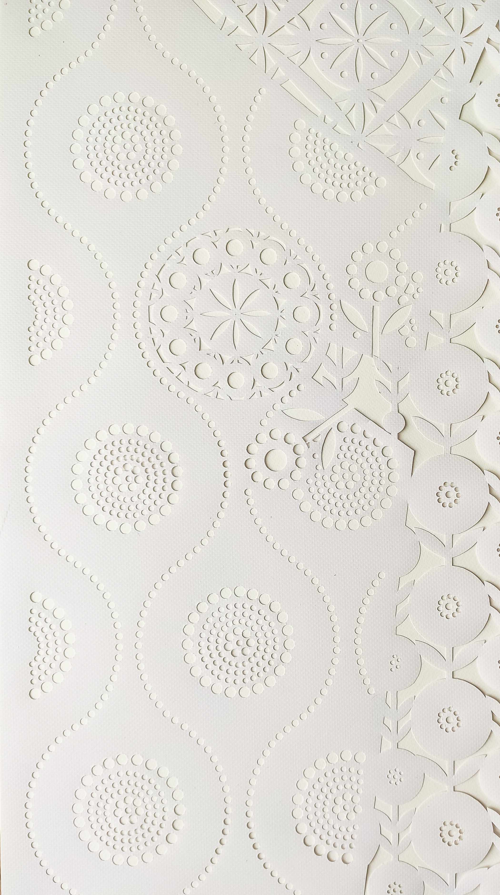 Интерьерное панно в технике вытинанка (размер S) - изображение 3