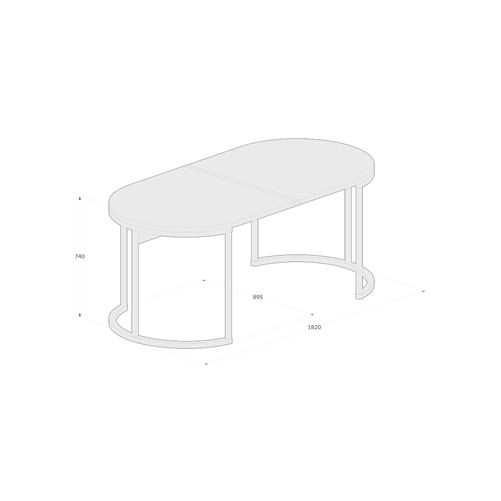 Стол L'arc - изображение 5