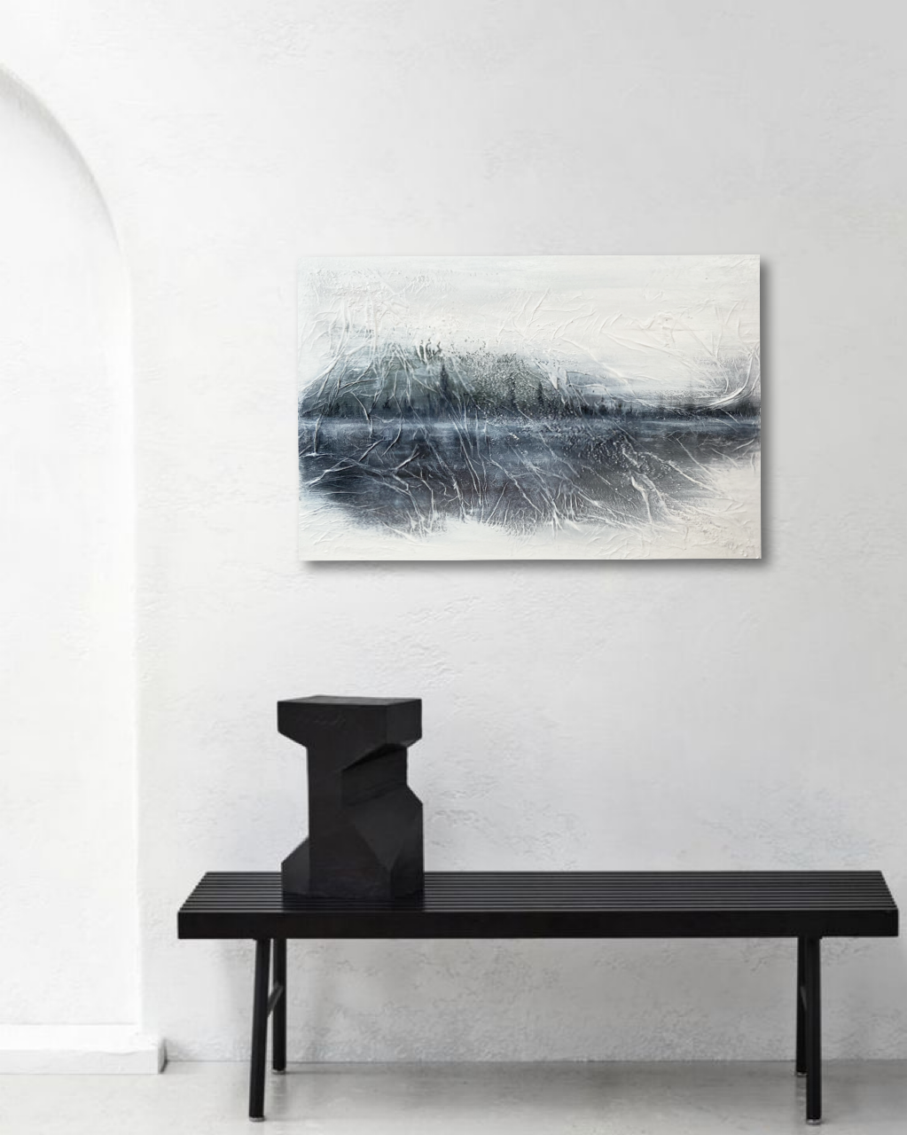 Картина Холодное озеро - изображение 1