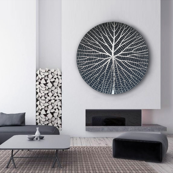 Панно Night Waterlily Graphit - изображение 5