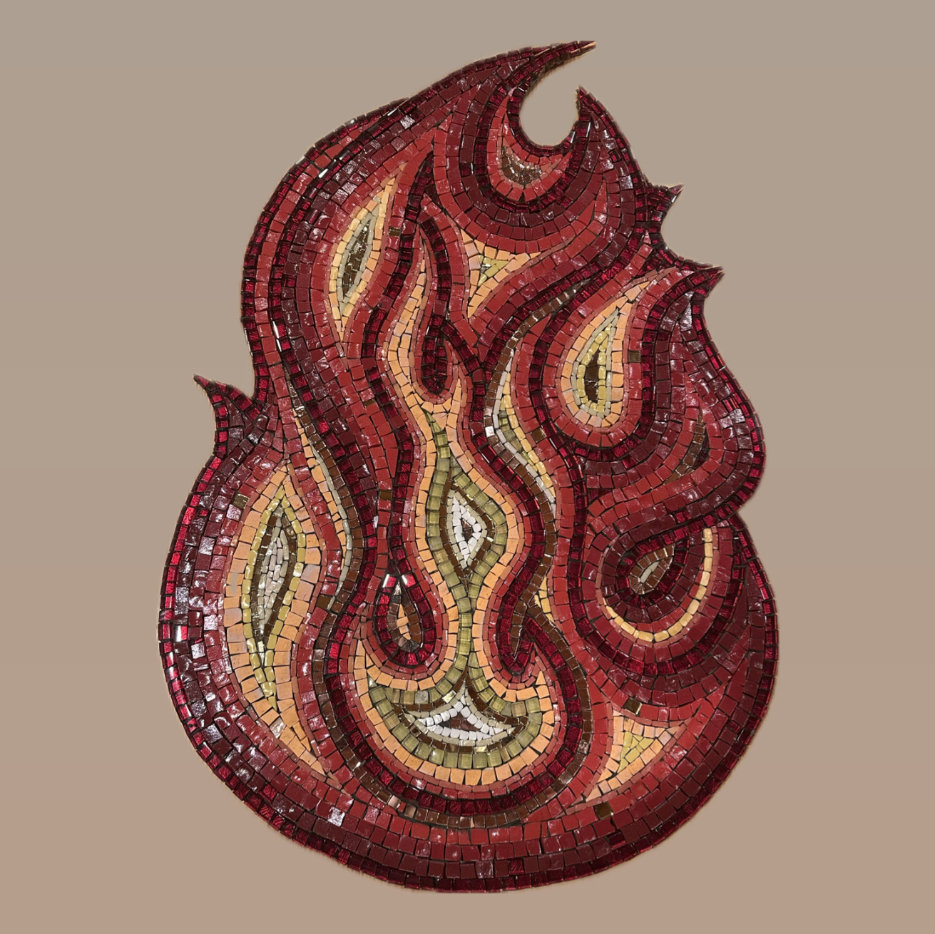 Мозаика "Стихия огня" - изображение 1