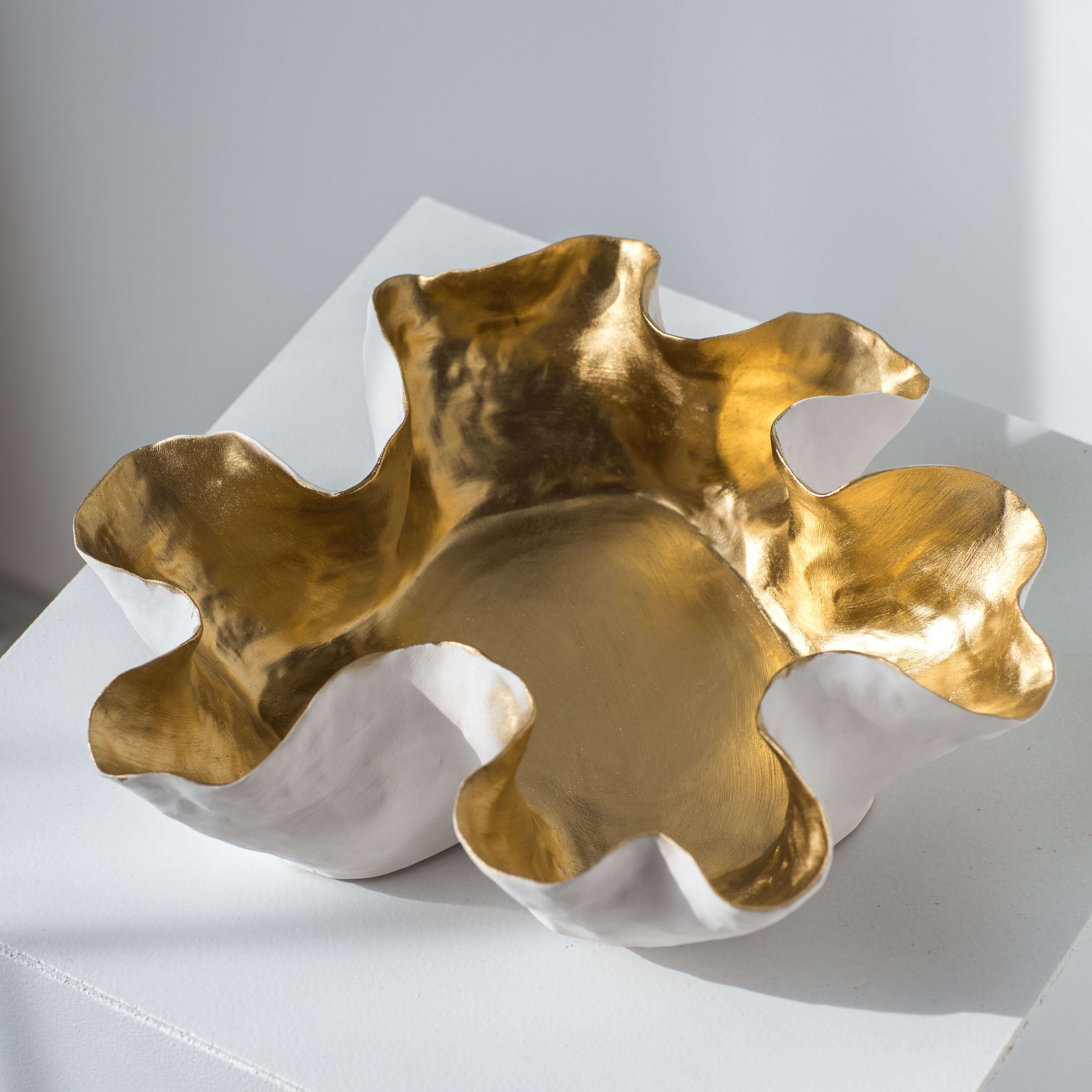 Скульптурная ваза "GOLDEN DUO" - изображение 6