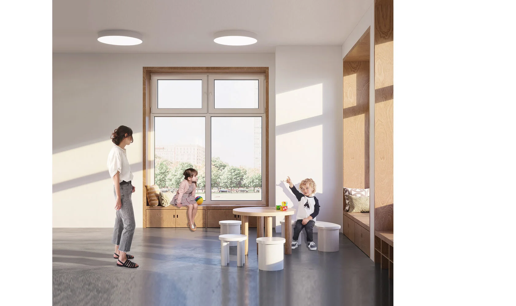 Детский стул на цилиндре СЛОН - изображение 5