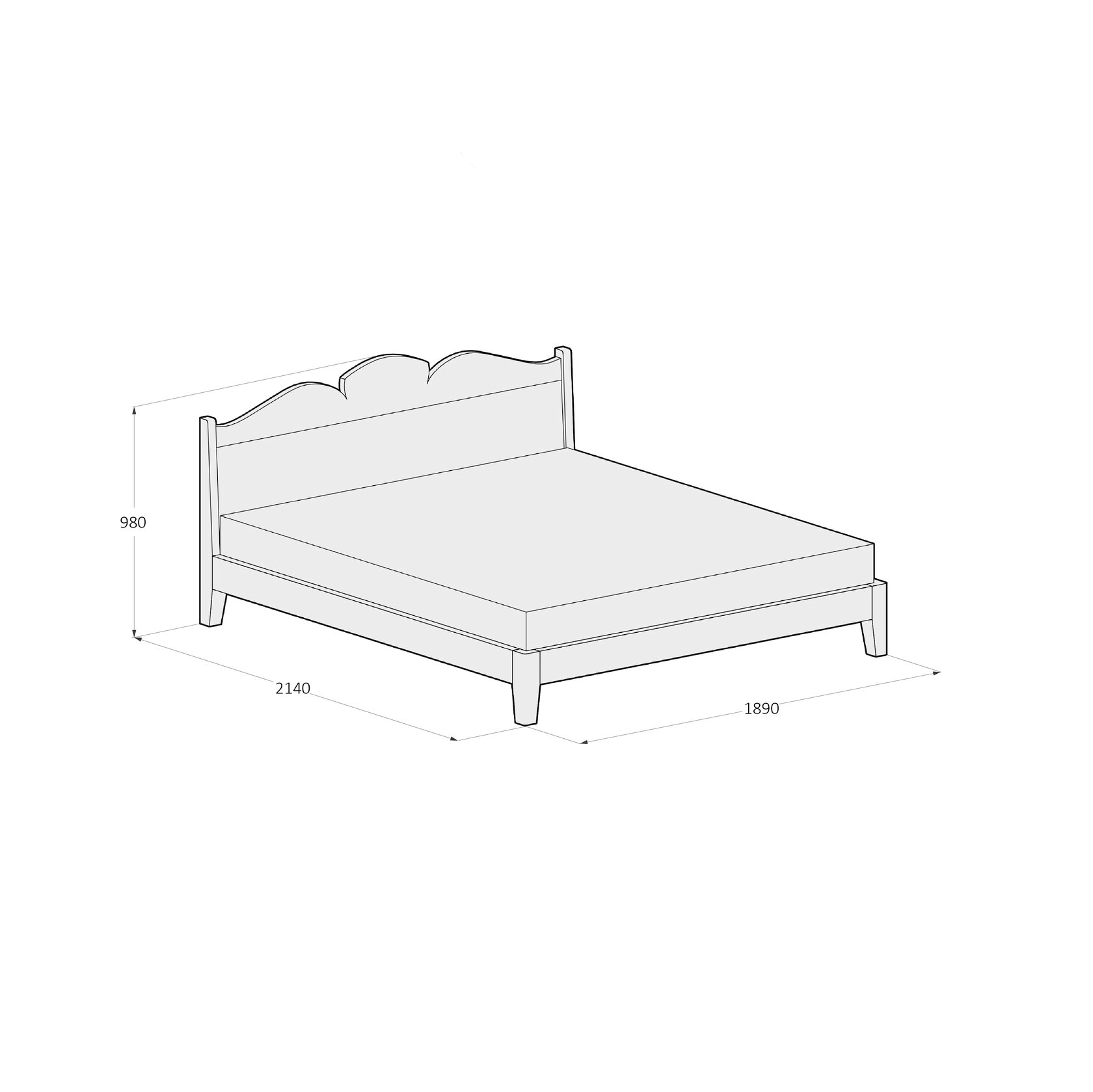 Кровать ФОРМА - изображение 9