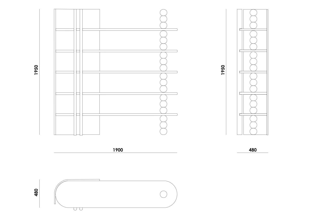 Стеллаж  VALLE 3 - изображение 7