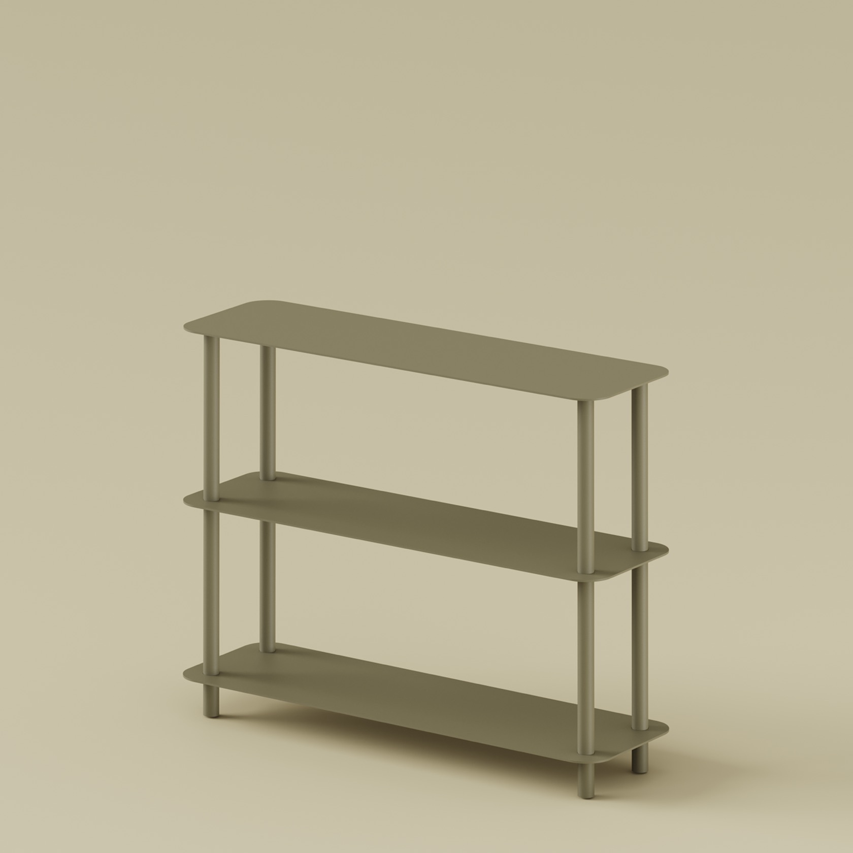 Стеллаж-консоль ЛАЙН прямоугольный