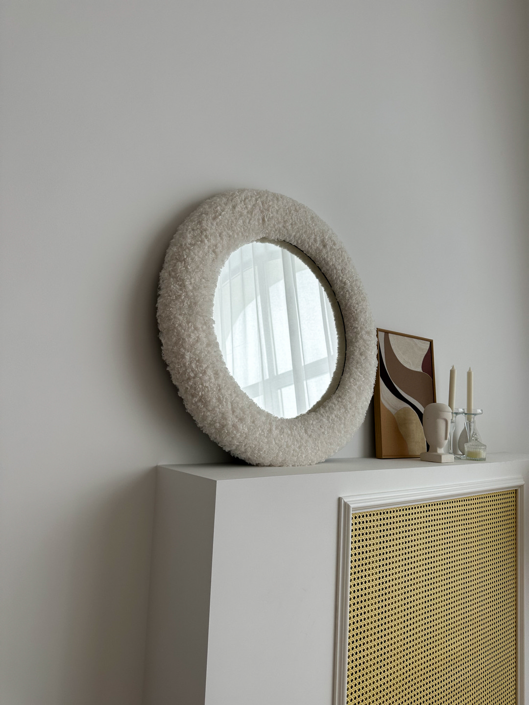 Зеркало "Манчестер" белое - изображение 1