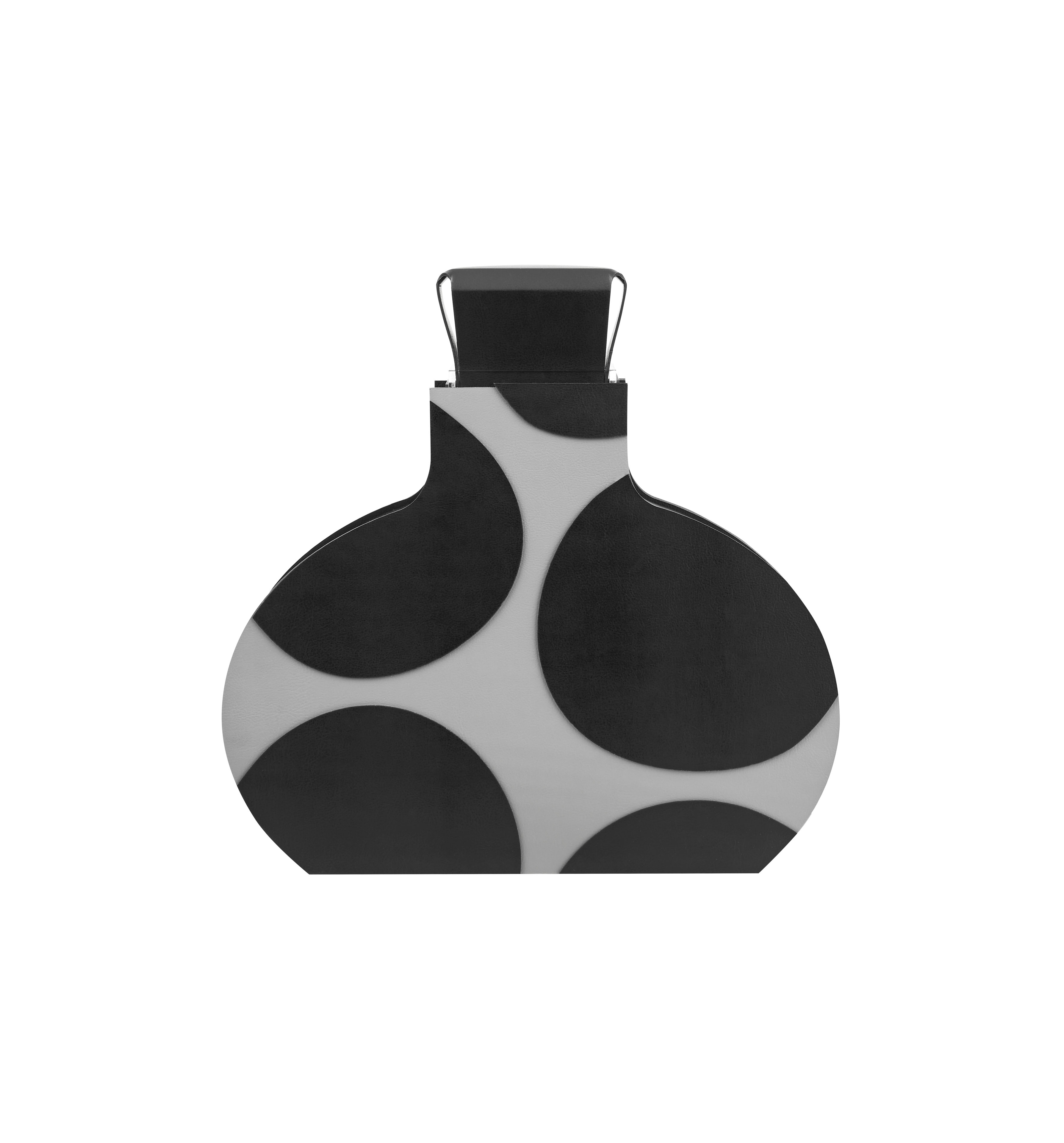 Ваза Otto Mod. 1.1  (01-Black/03-Grey) - изображение 3