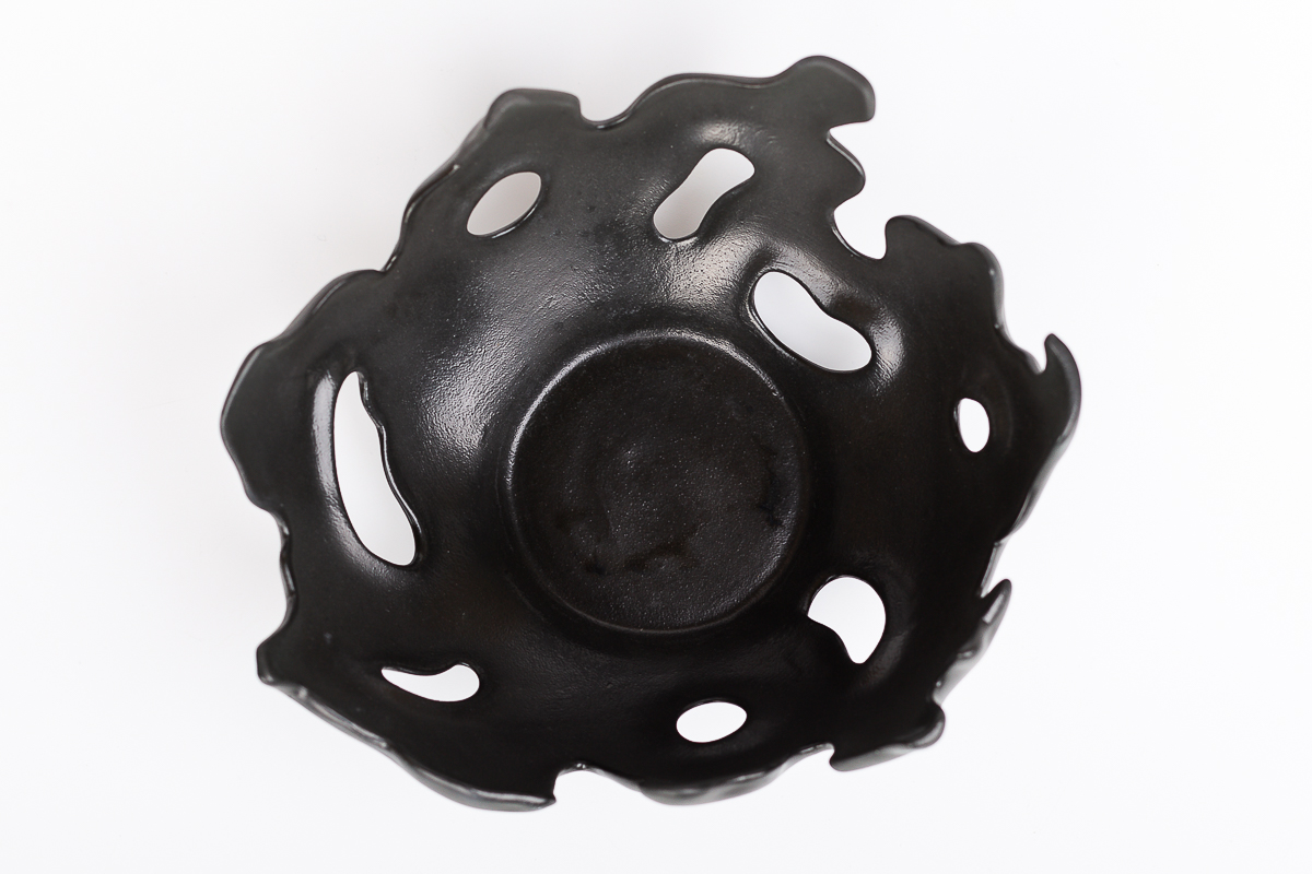 Большая чаша "Коралл" черный - изображение 2