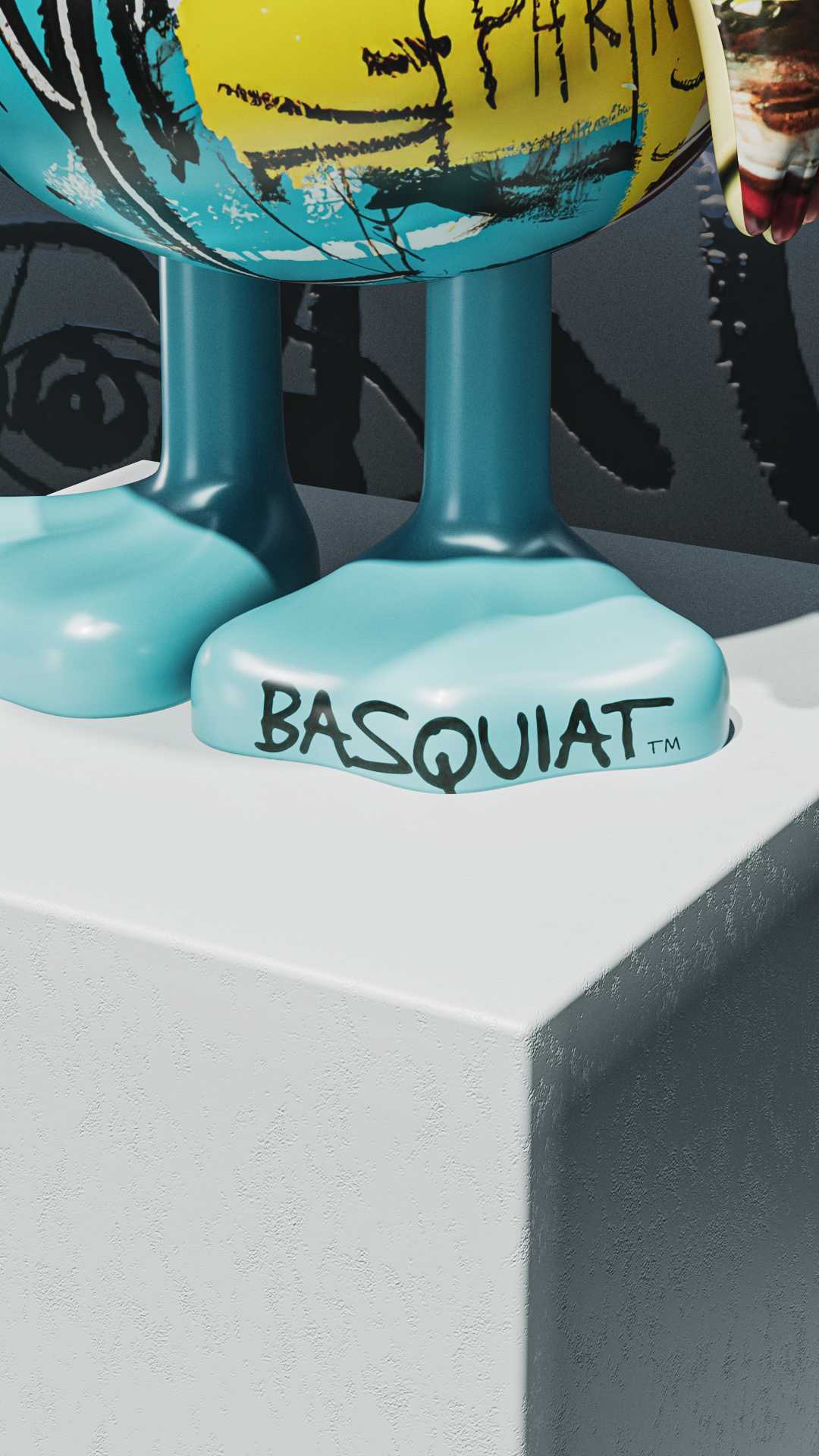 TUD x Jean-Michel Basquiat blue - изображение 7