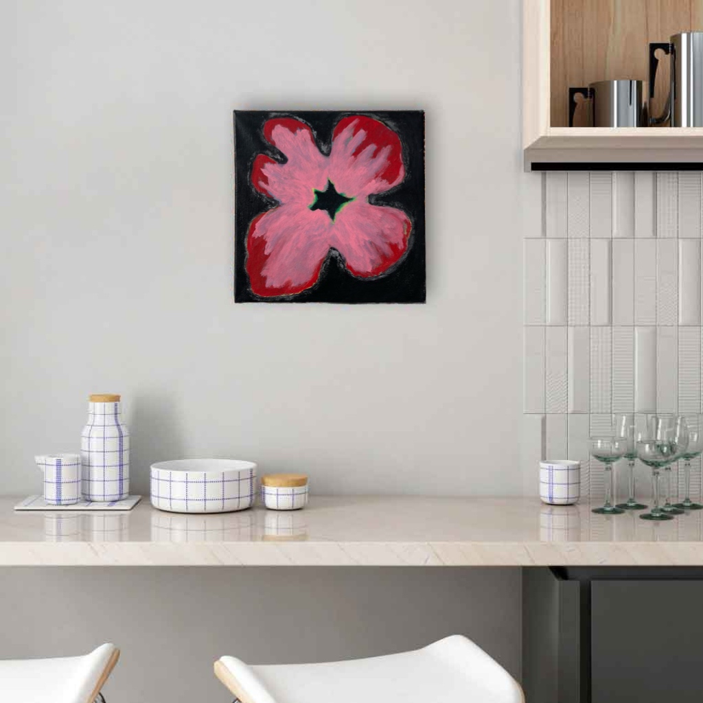 Картина FLOWER ON THE WALL - изображение 1