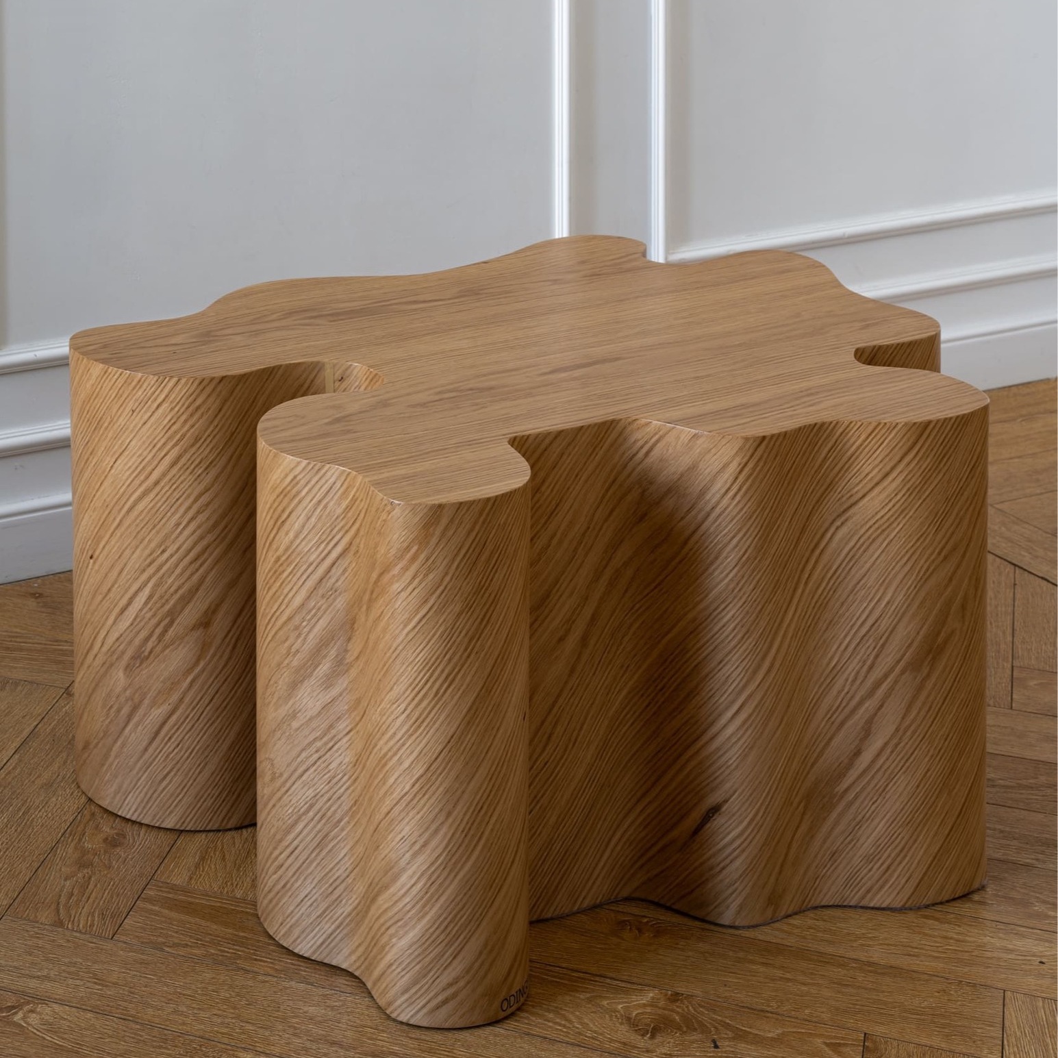 Стол журнальный "Пень" цельный - изображение 3