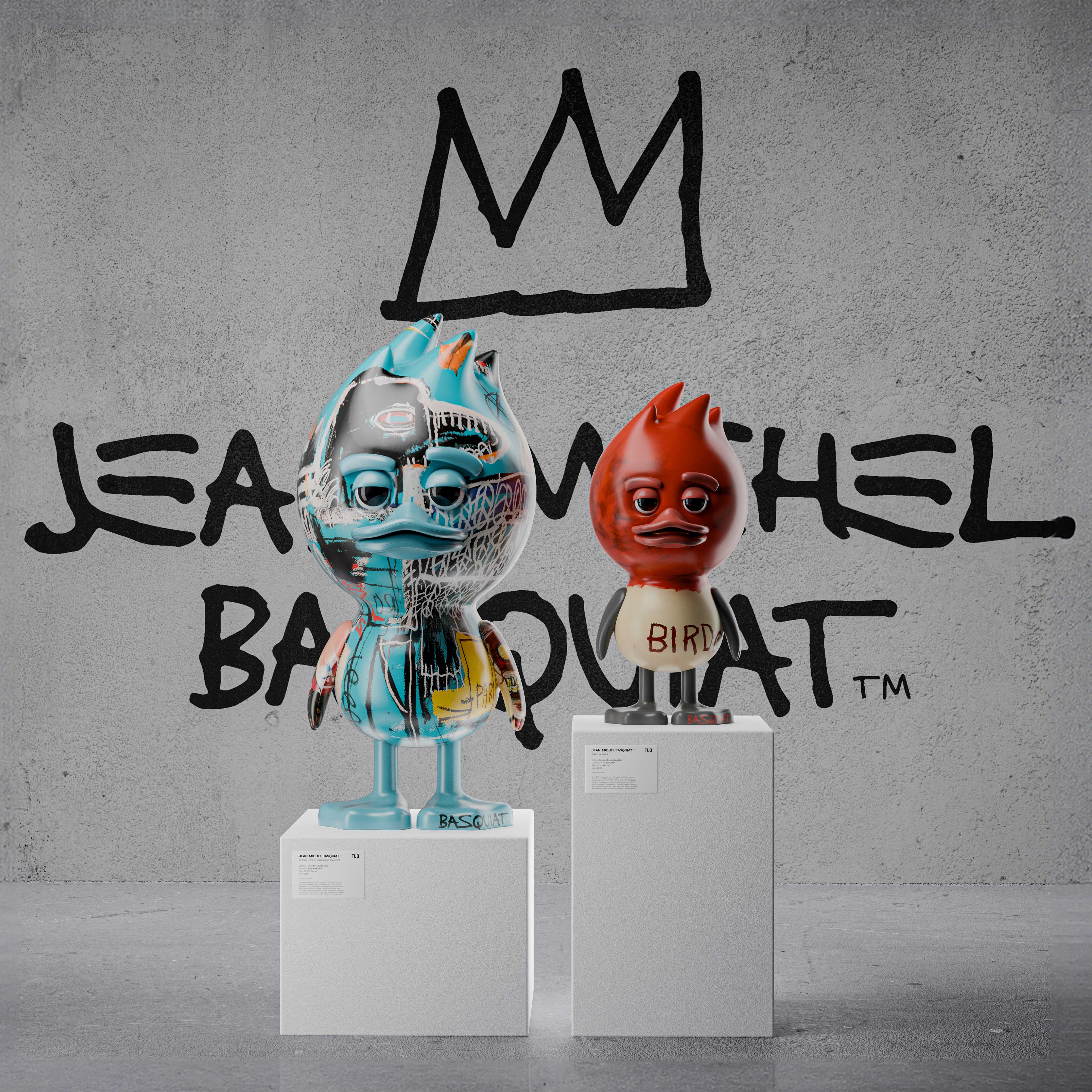 TUD x Jean-Michel Basquiat blue - изображение 12