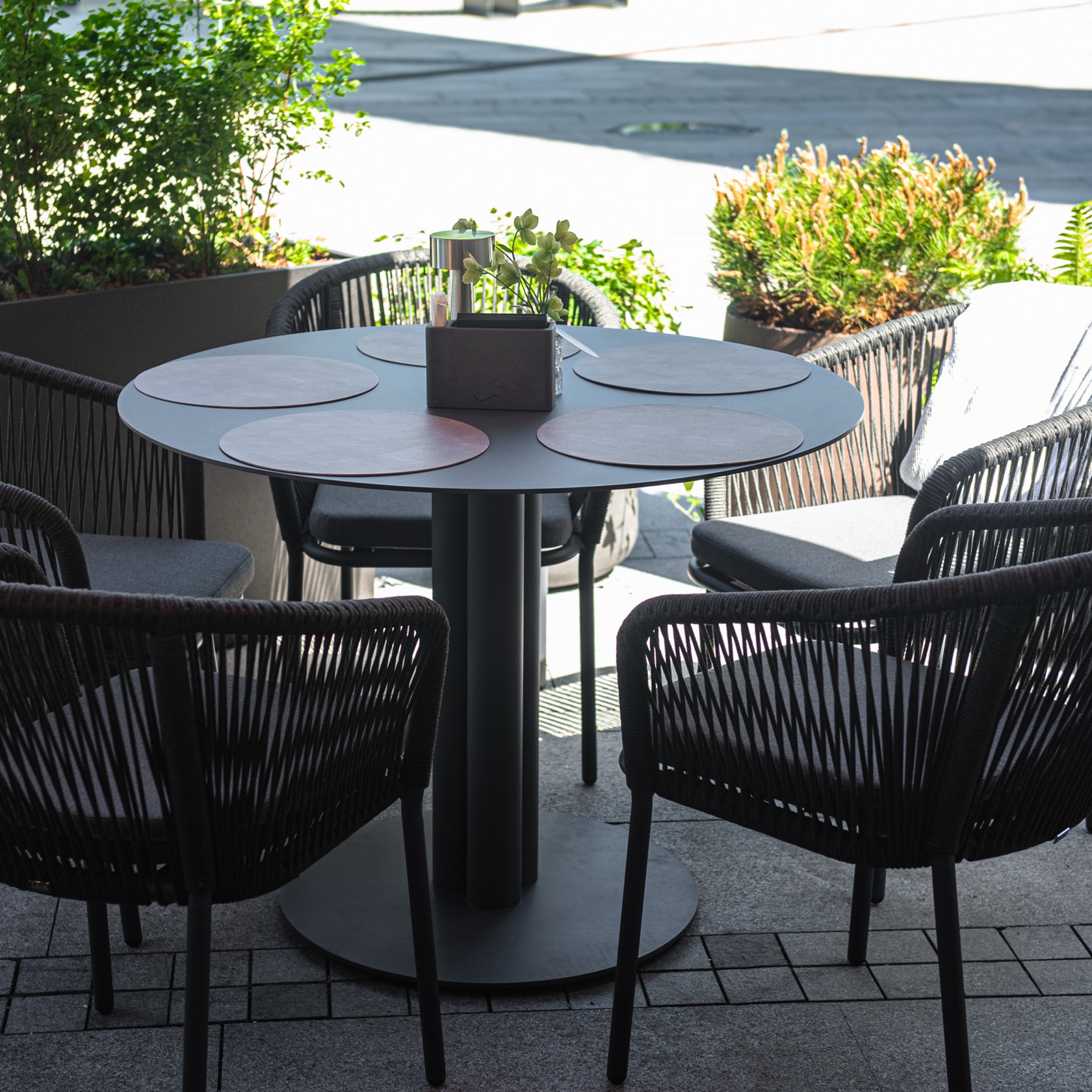 Стол МОНО круглый на составной ножке - изображение 3