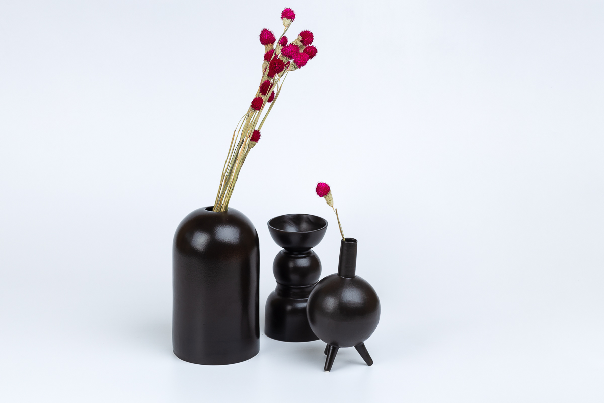 Ваза "Космос" черная - изображение 5