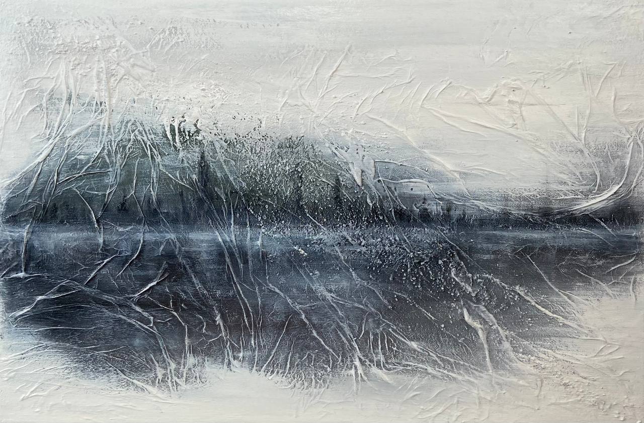 Картина Холодное озеро - изображение 2