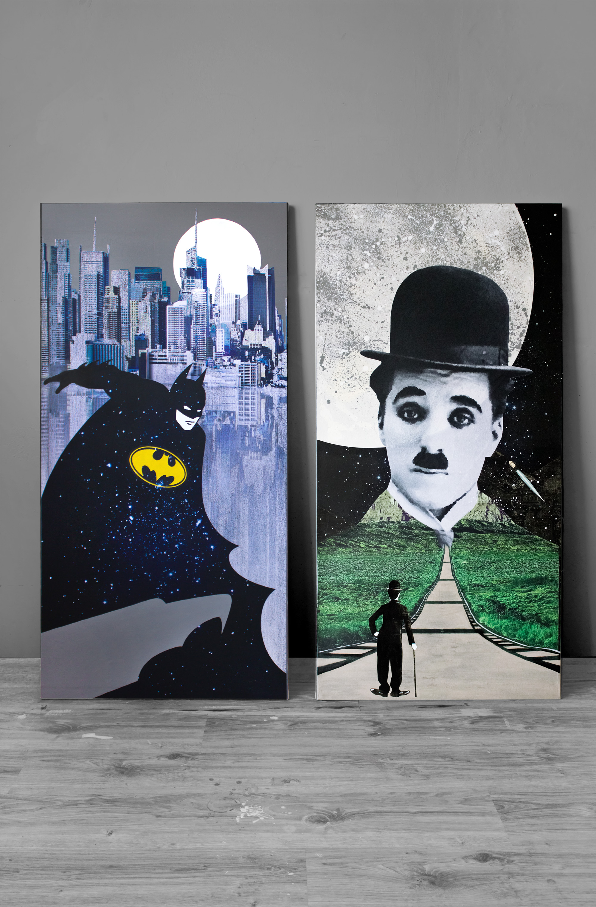 Коллаж "КОСМОС ЧАРЛИ ЧАПЛИНА" - изображение 7