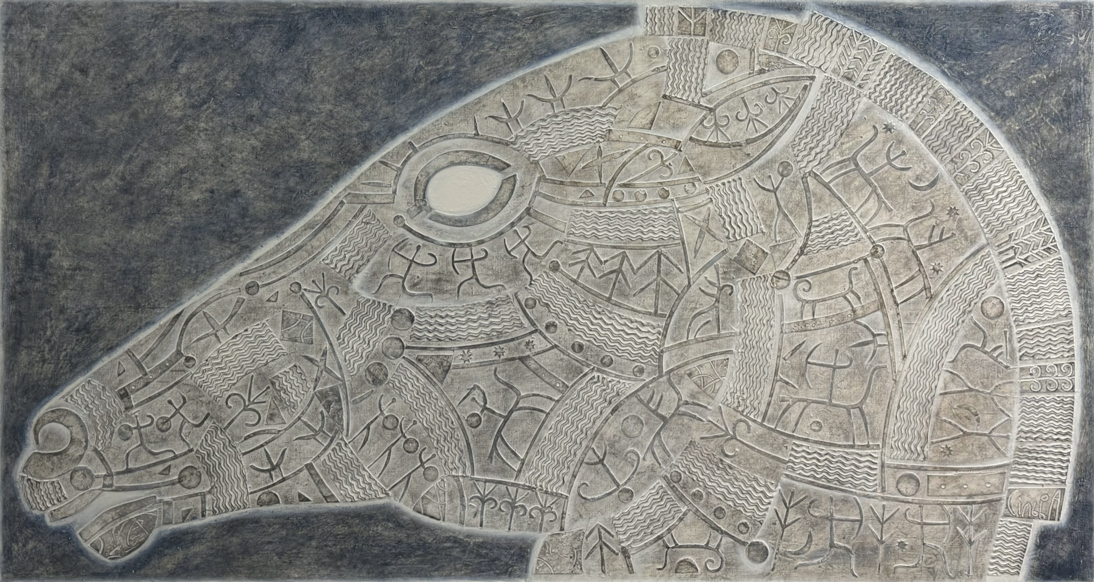 Картина «Белый конь» - изображение 2