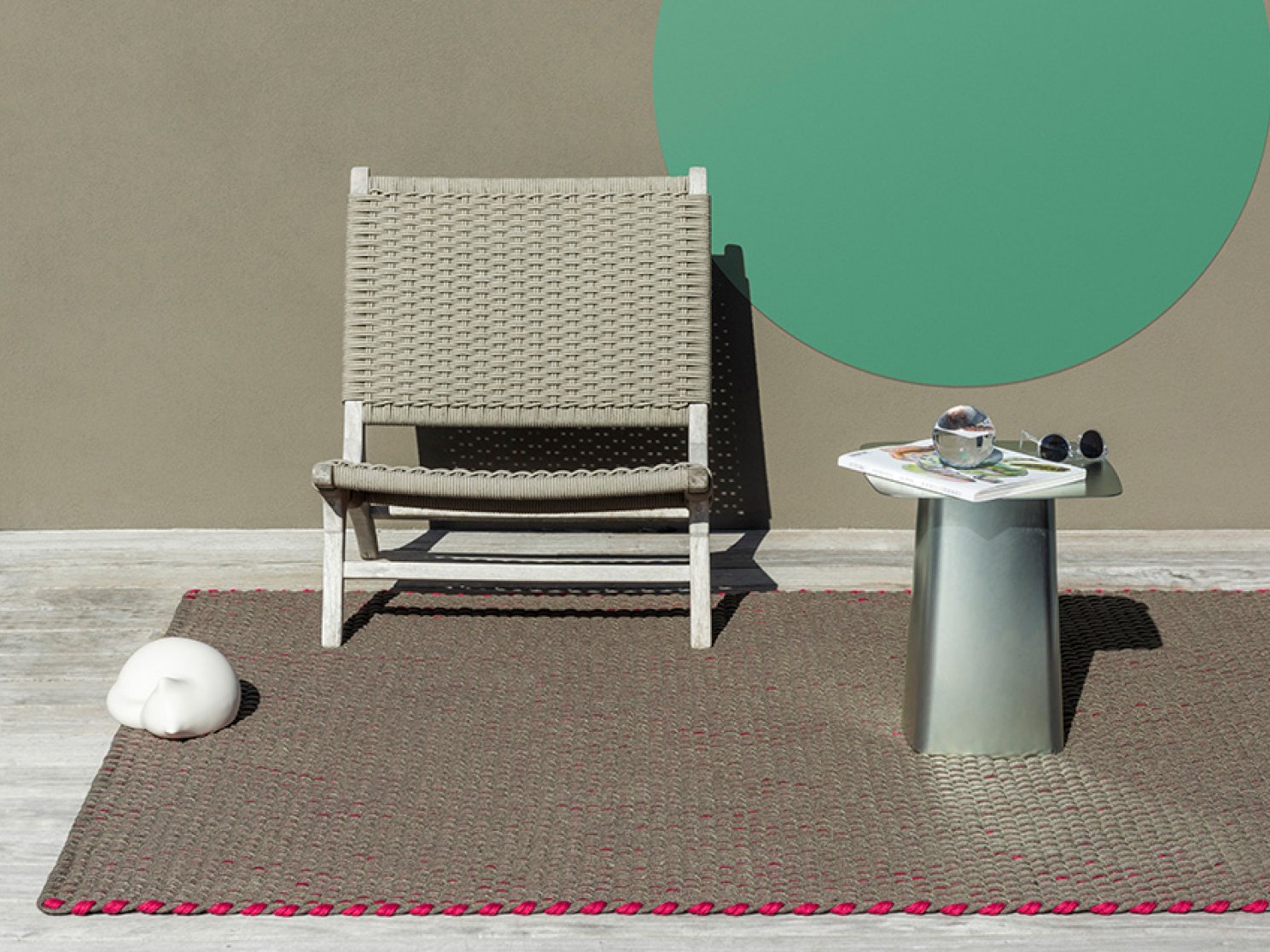 Ковер Lace Tricolore thyme grey pink 496904 - изображение 1