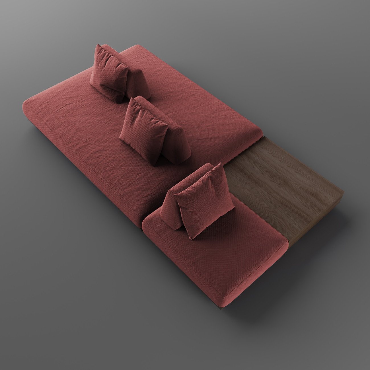 Модульный панорамный диван FLAT SOFA - изображение 10