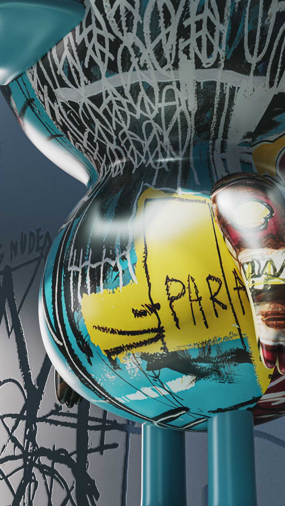 TUD x Jean-Michel Basquiat blue - изображение 9