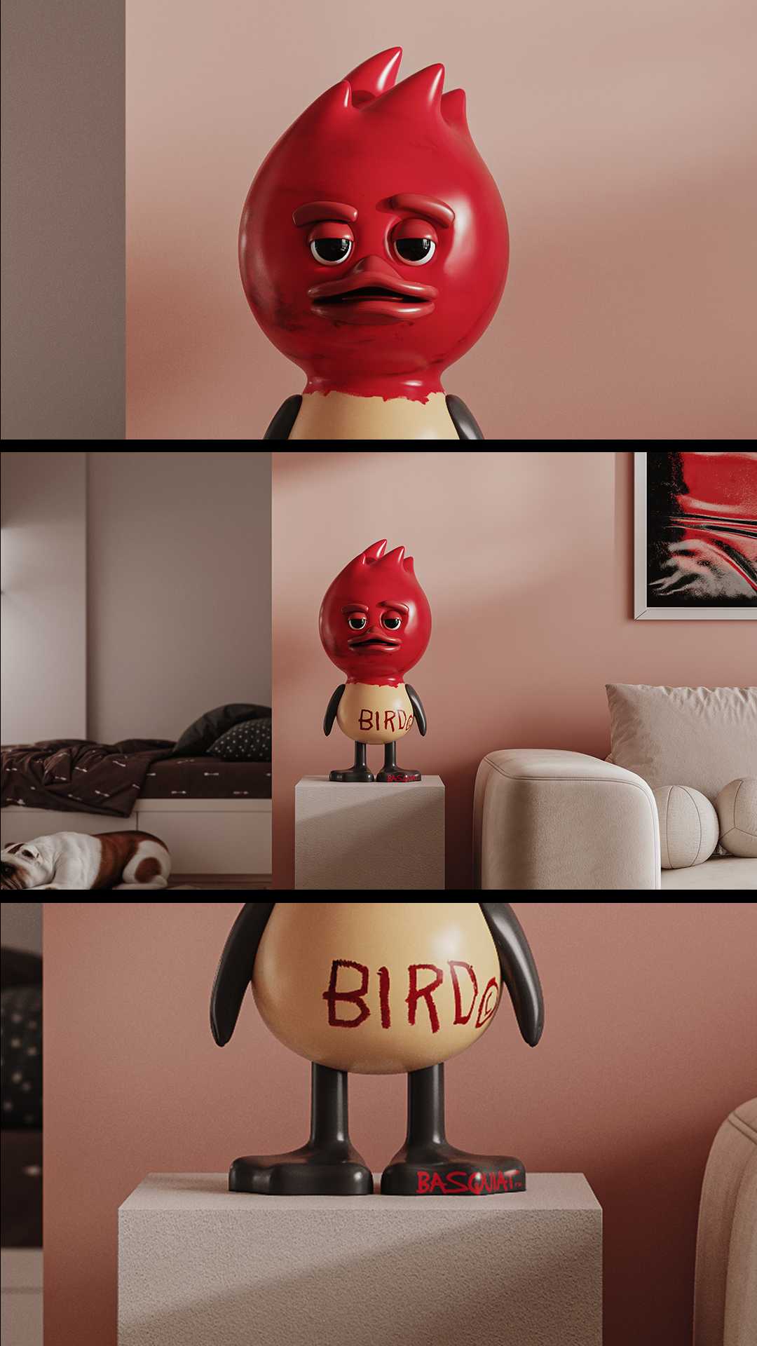 TUD x Jean-Michel Basquiat red - изображение 6