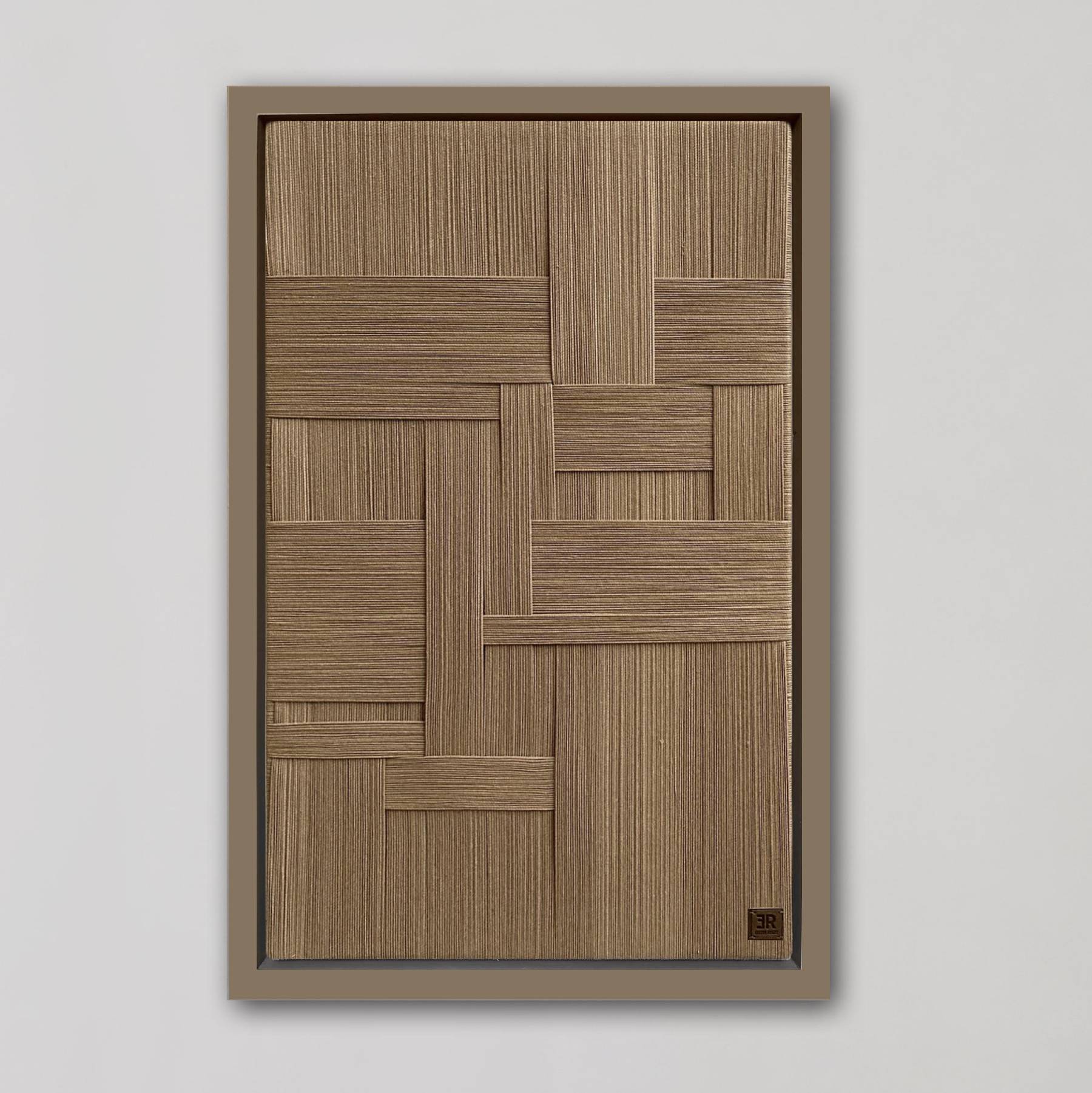 Текстильное панно "Песок" - изображение 1