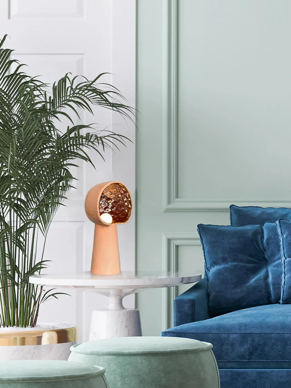 Лампа KENI лососёвый [XL] - изображение 1