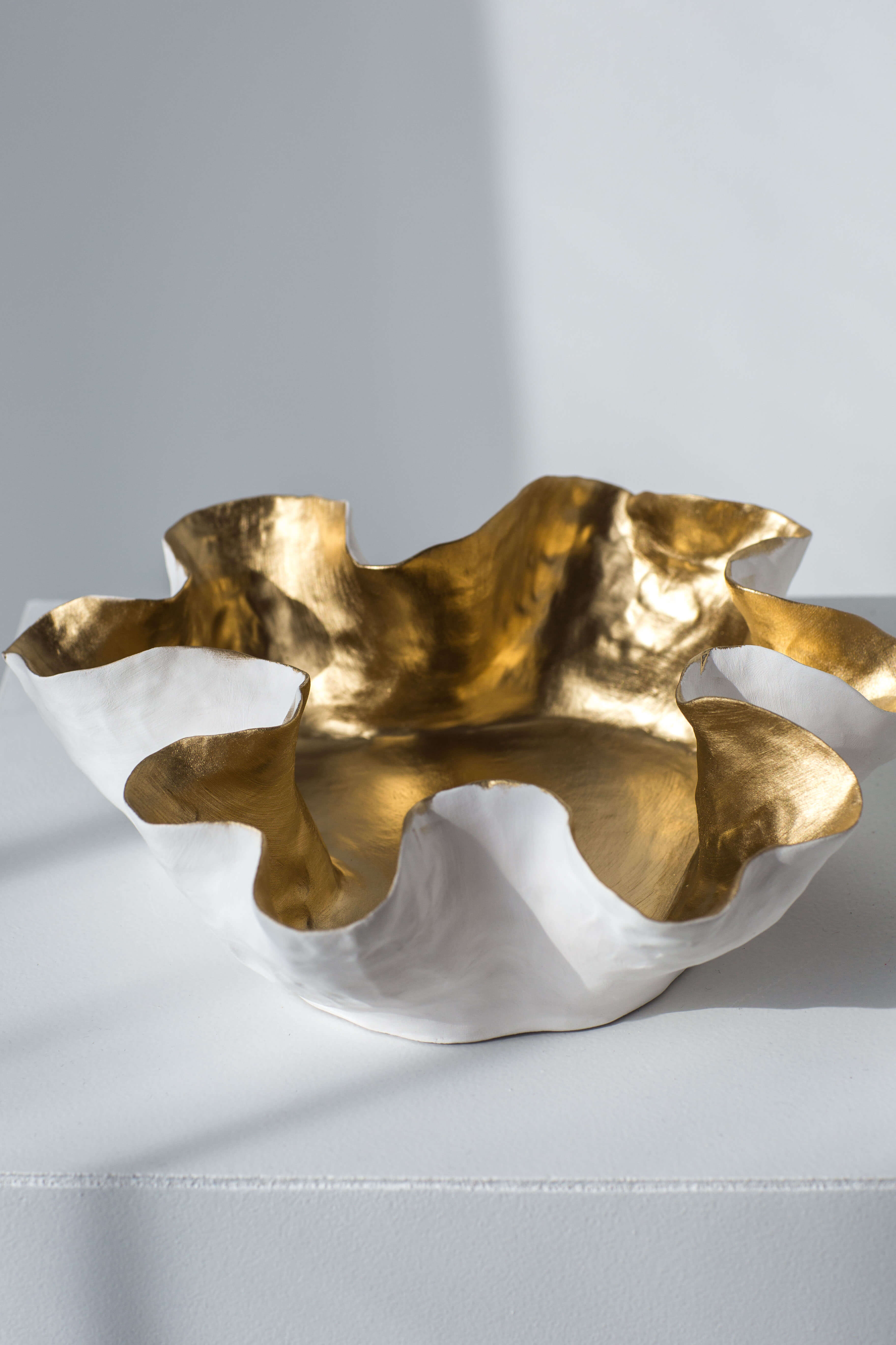 Скульптурная ваза "GOLDEN DUO" - изображение 3