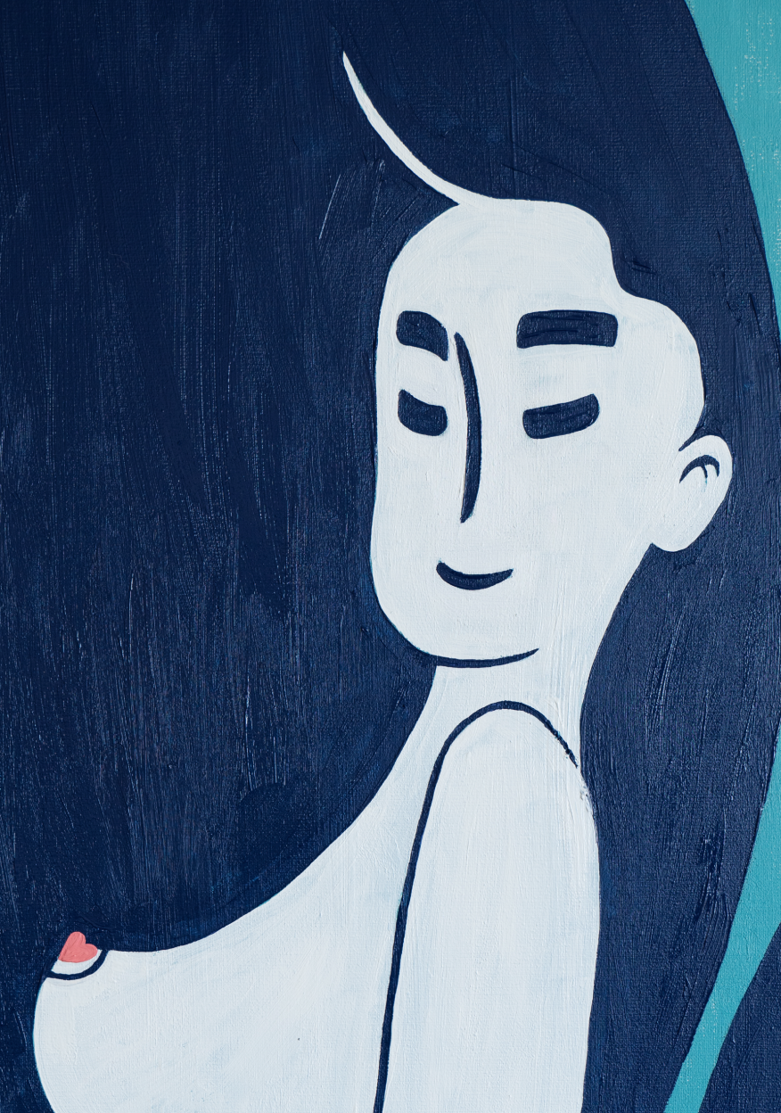 Картина "В отсутствие мужа. Самопознание" - изображение 3