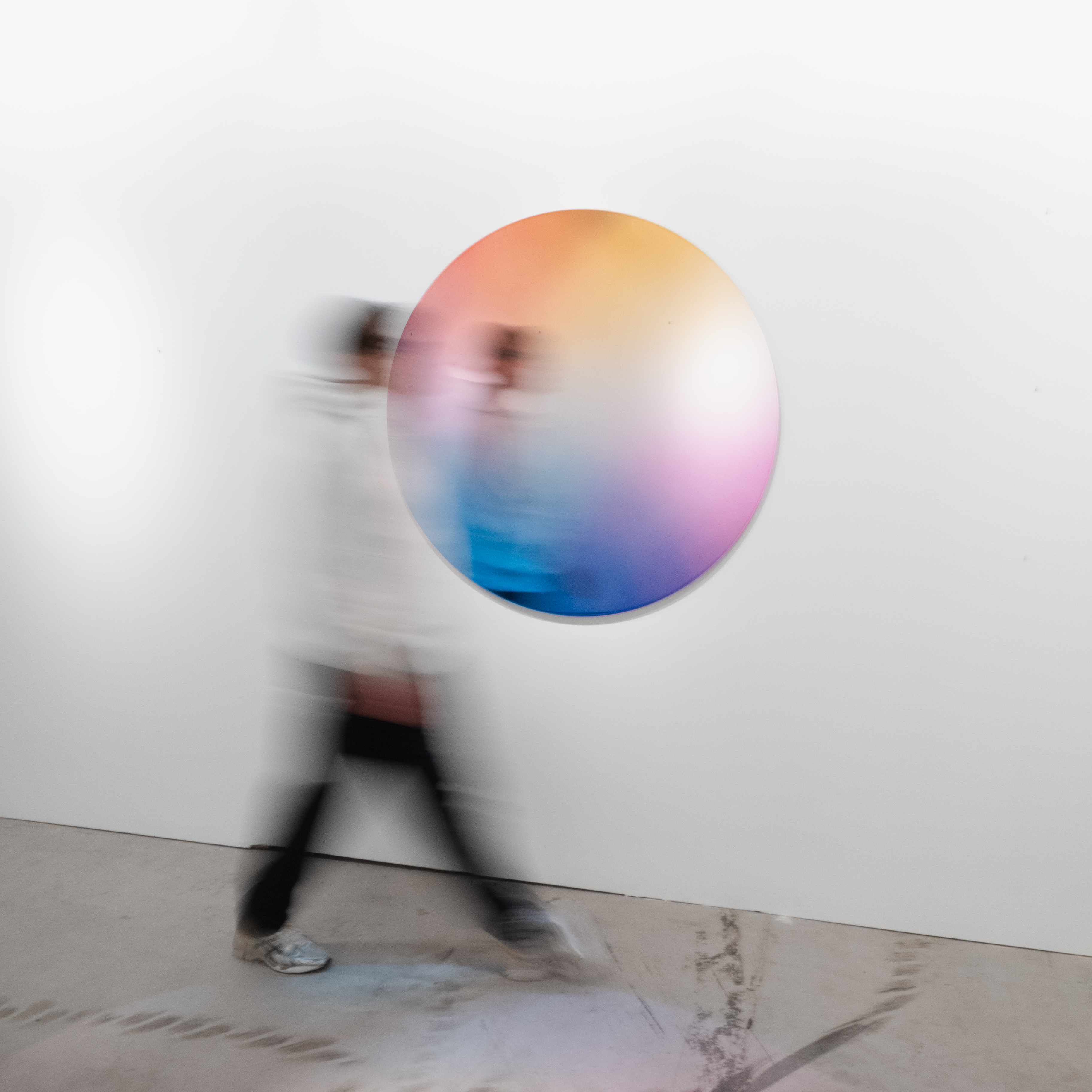 Зеркало Air Mirror Round Oxide Rose Gold - изображение 2