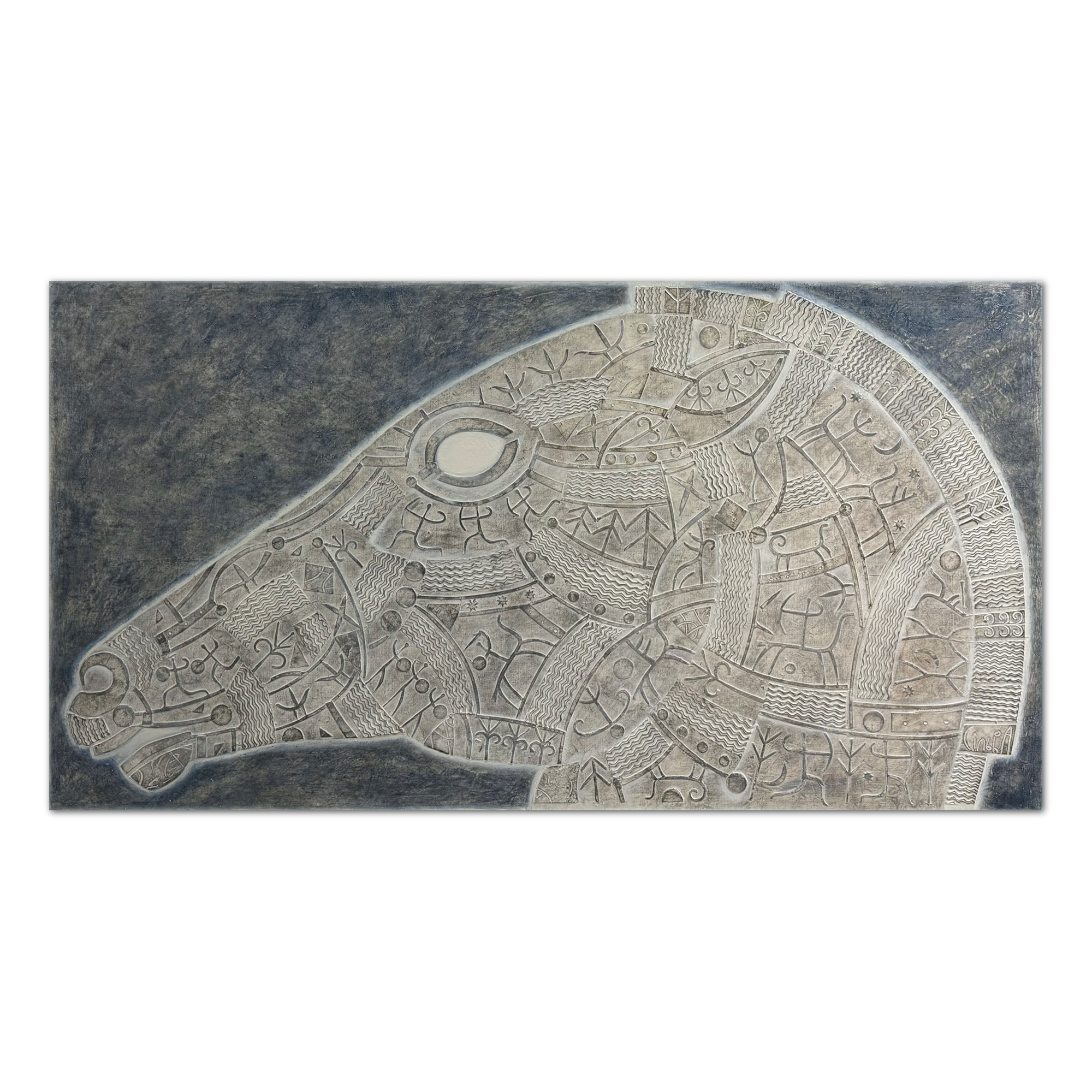 Картина «Белый конь» 