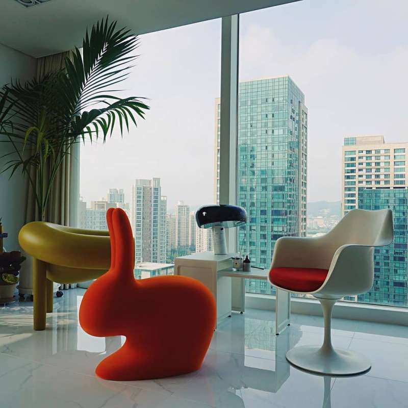 Стул Rabbit Chair Velvet - изображение 5