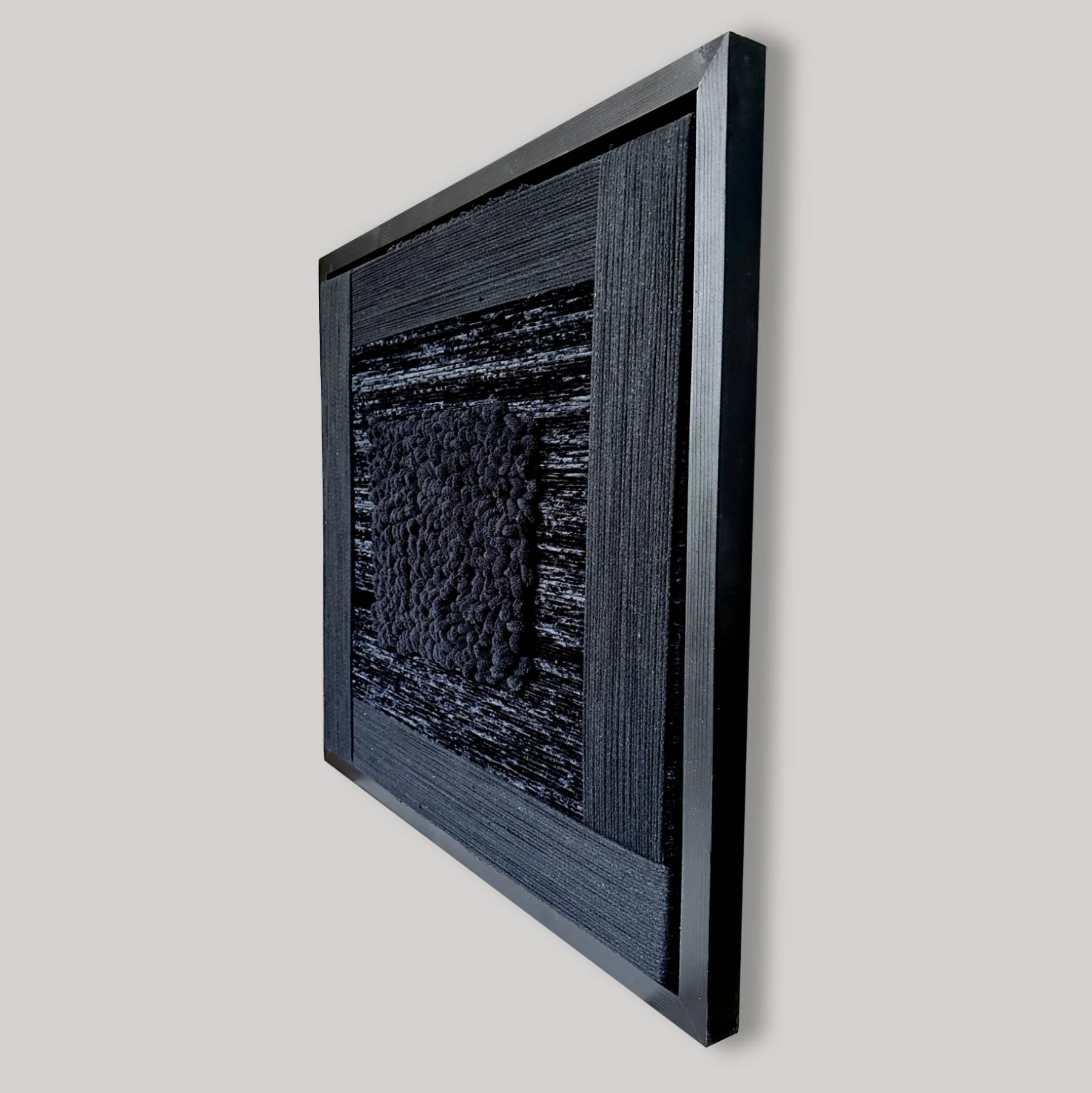 Текстильное панно "Внутри" - изображение 3