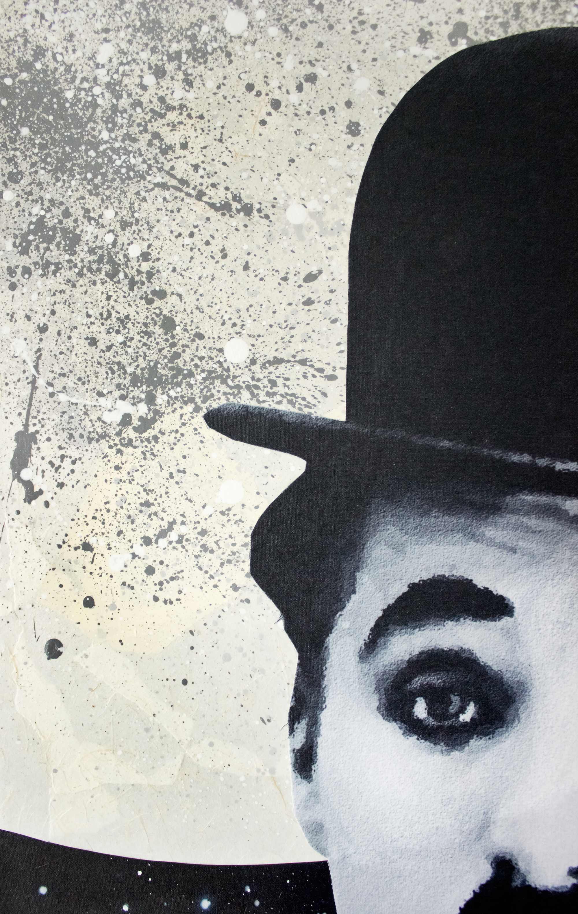 Коллаж "КОСМОС ЧАРЛИ ЧАПЛИНА" - изображение 6