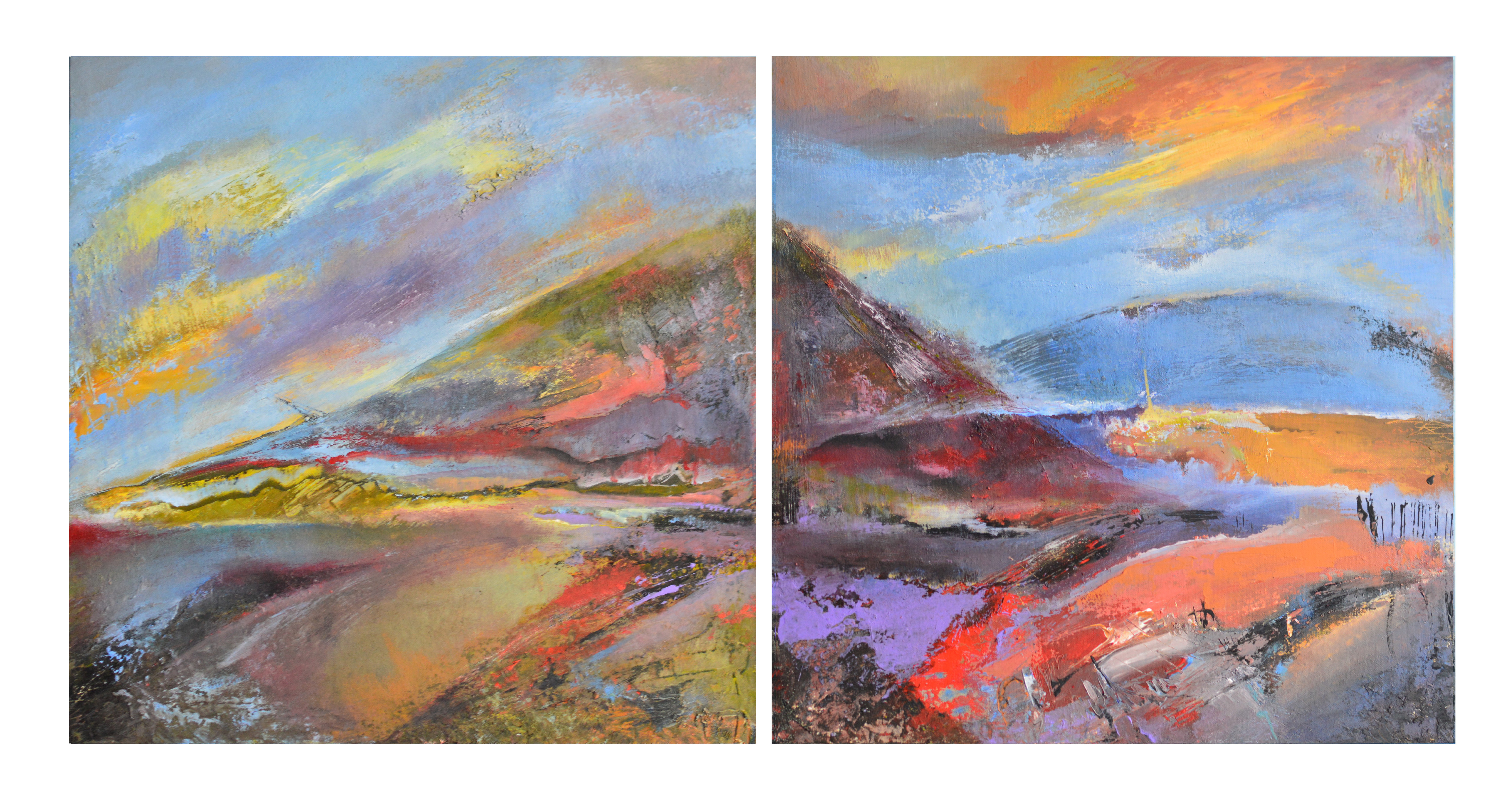 Картина Горный пейзаж 2021 