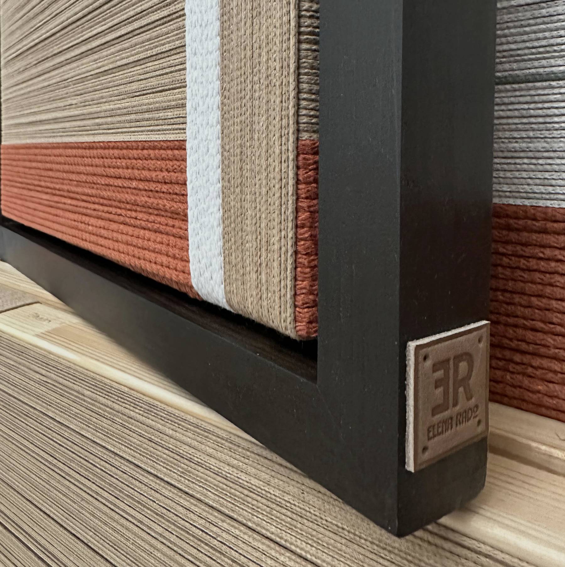 Текстильное панно "Земля мини" - изображение 3